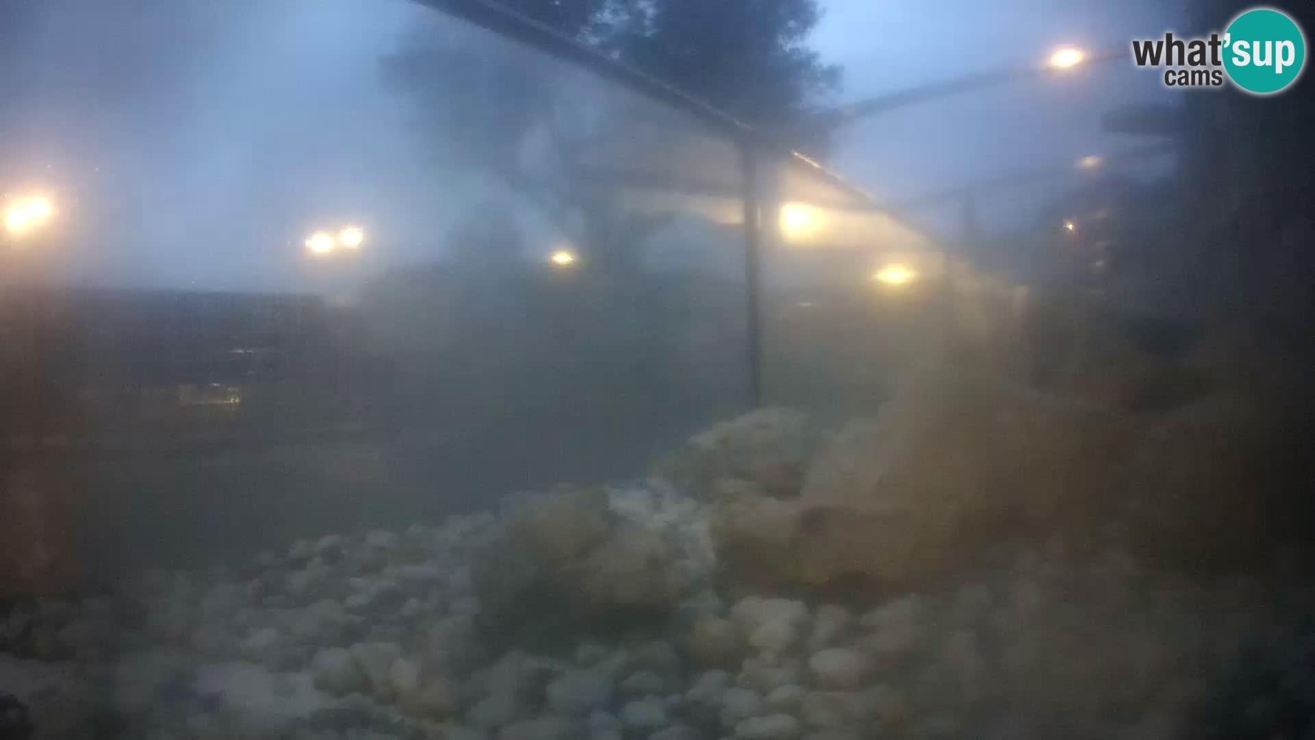 Webcam de l’aquarium marin extérieur de Rogoznica Croatie