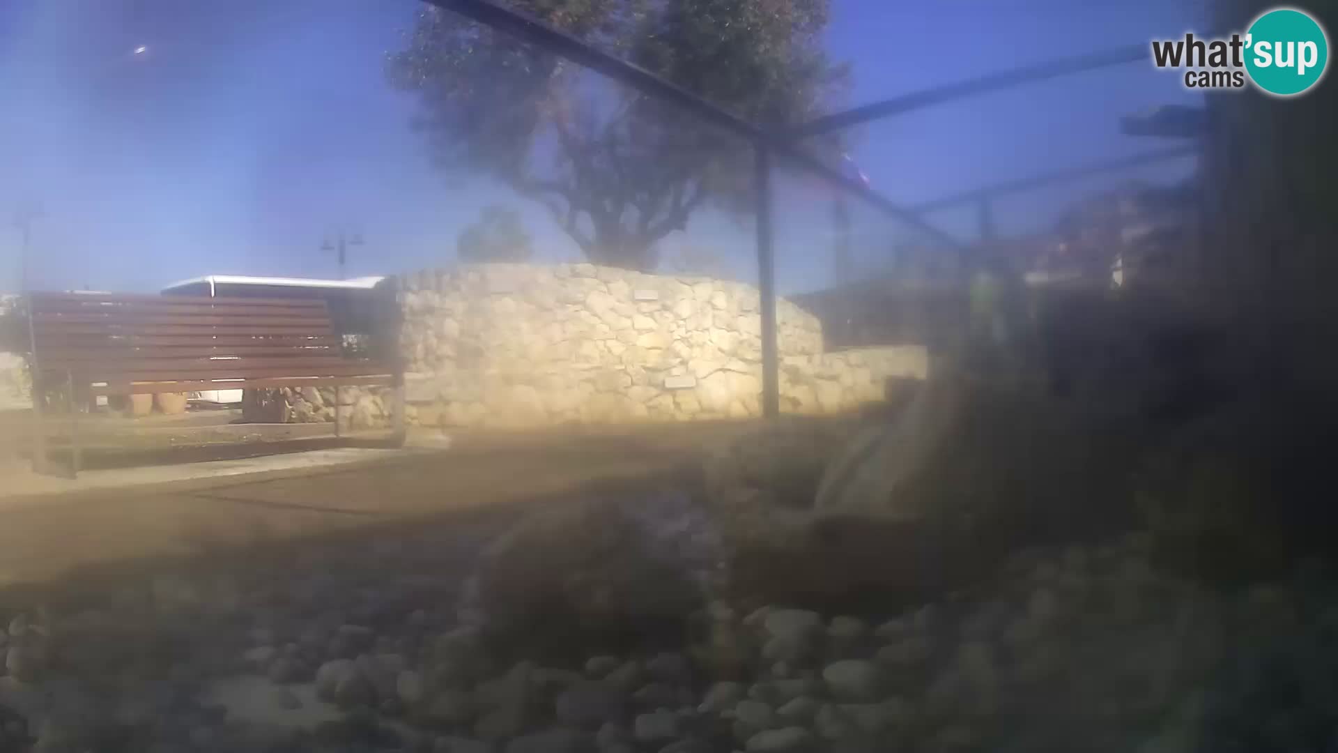 Webcam de l’aquarium marin extérieur de Rogoznica Croatie