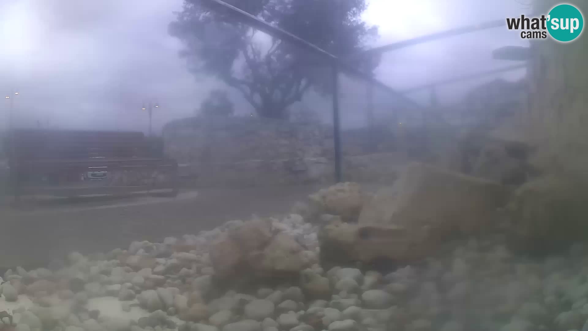 Webcam de l’aquarium marin extérieur de Rogoznica Croatie