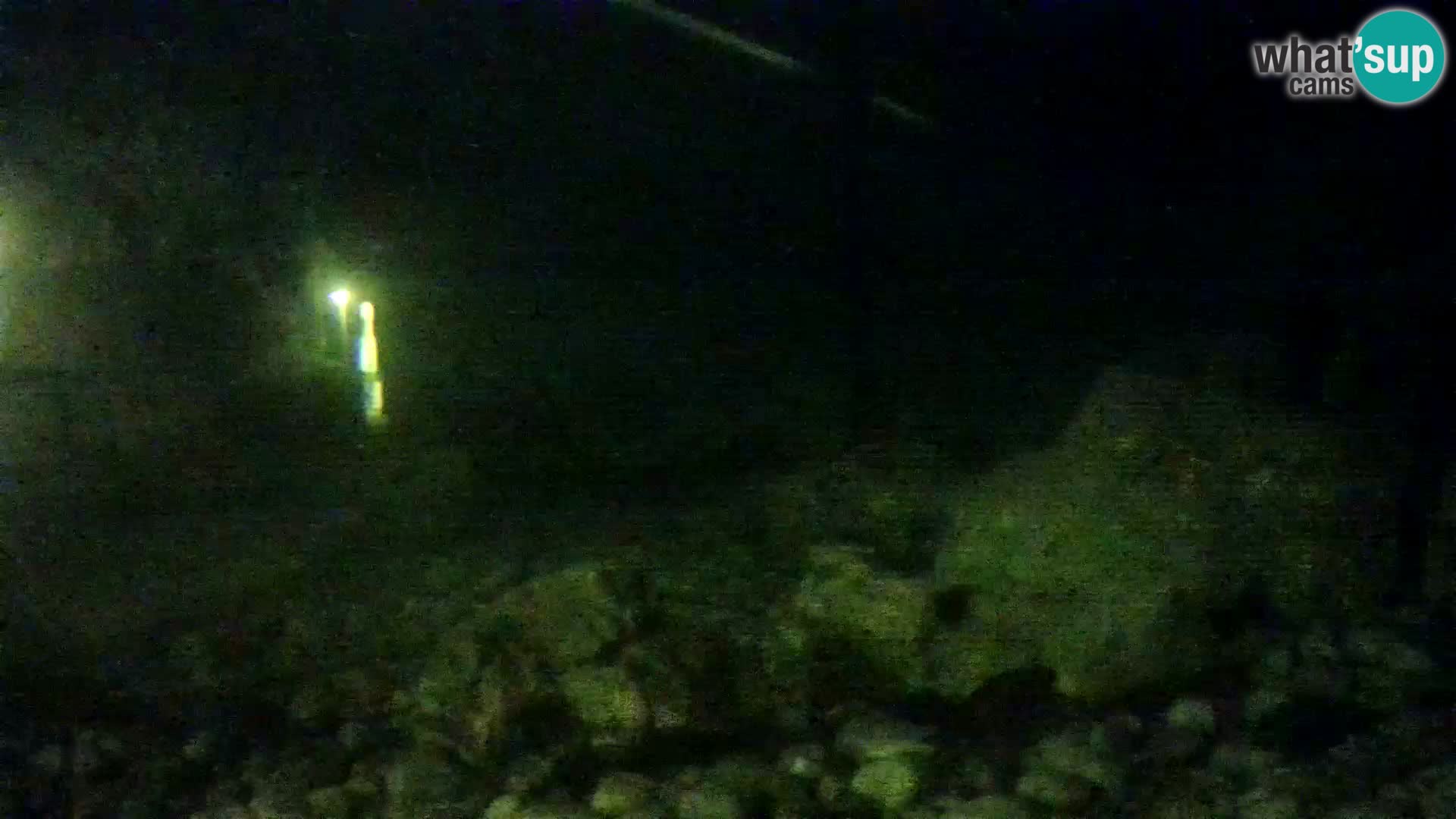 Webcam de l’aquarium marin extérieur de Rogoznica Croatie
