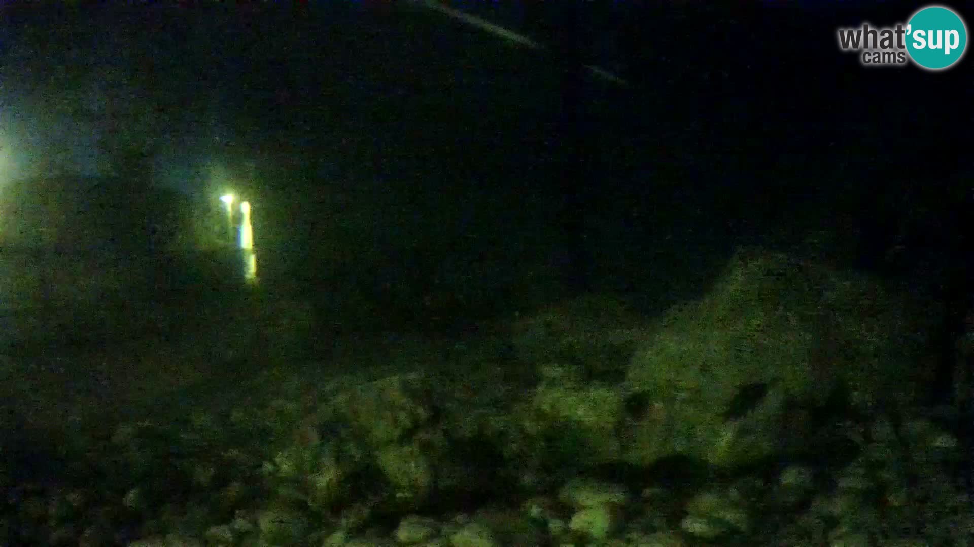Webcam de l’aquarium marin extérieur de Rogoznica Croatie