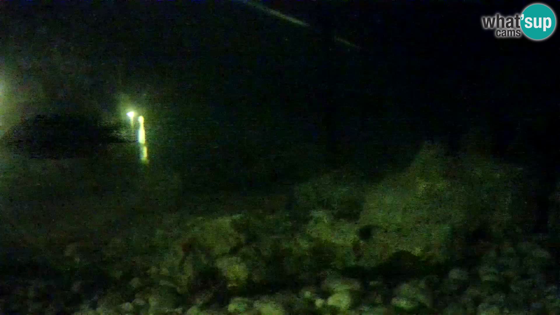 Webcam de l’aquarium marin extérieur de Rogoznica Croatie