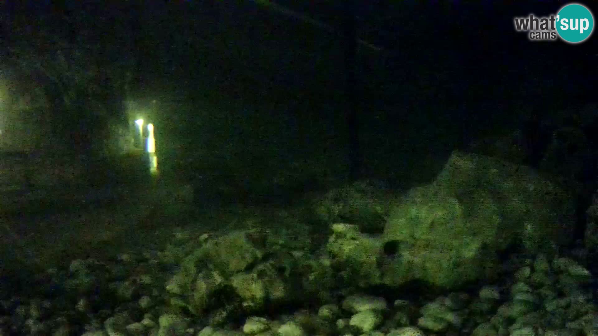 Webcam de l’aquarium marin extérieur de Rogoznica Croatie