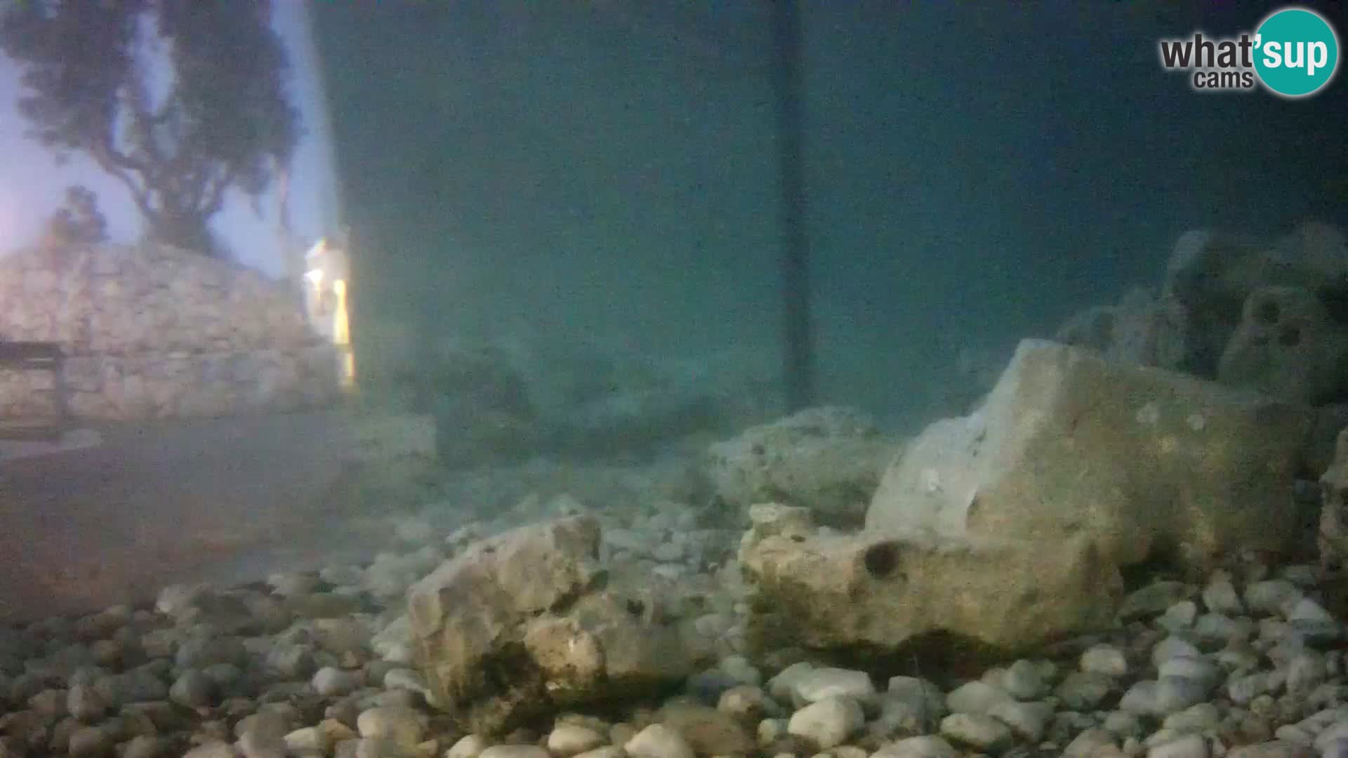 Marine Aquarium im Freien Rogoznica webcam Kroatien