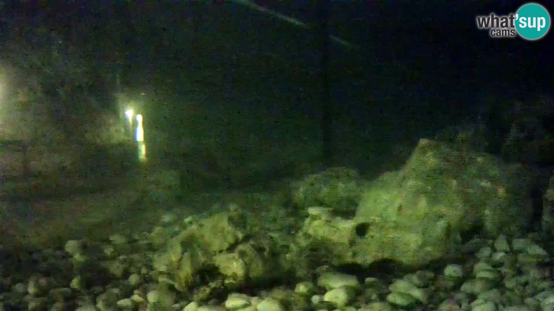 Webcam de l’aquarium marin extérieur de Rogoznica Croatie