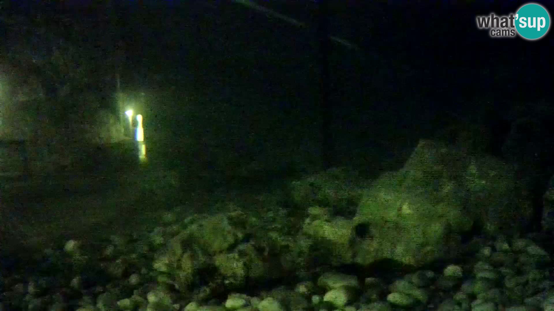 Webcam de l’aquarium marin extérieur de Rogoznica Croatie