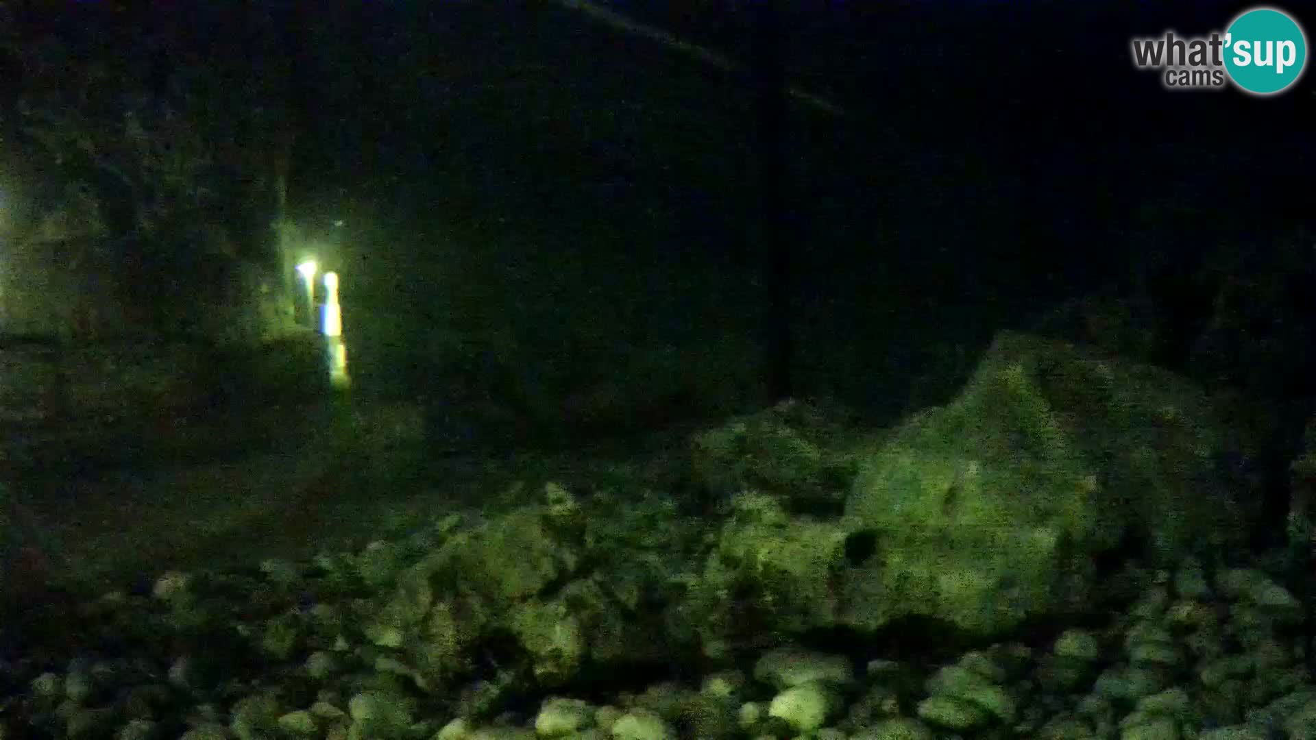 Webcam de l’aquarium marin extérieur de Rogoznica Croatie