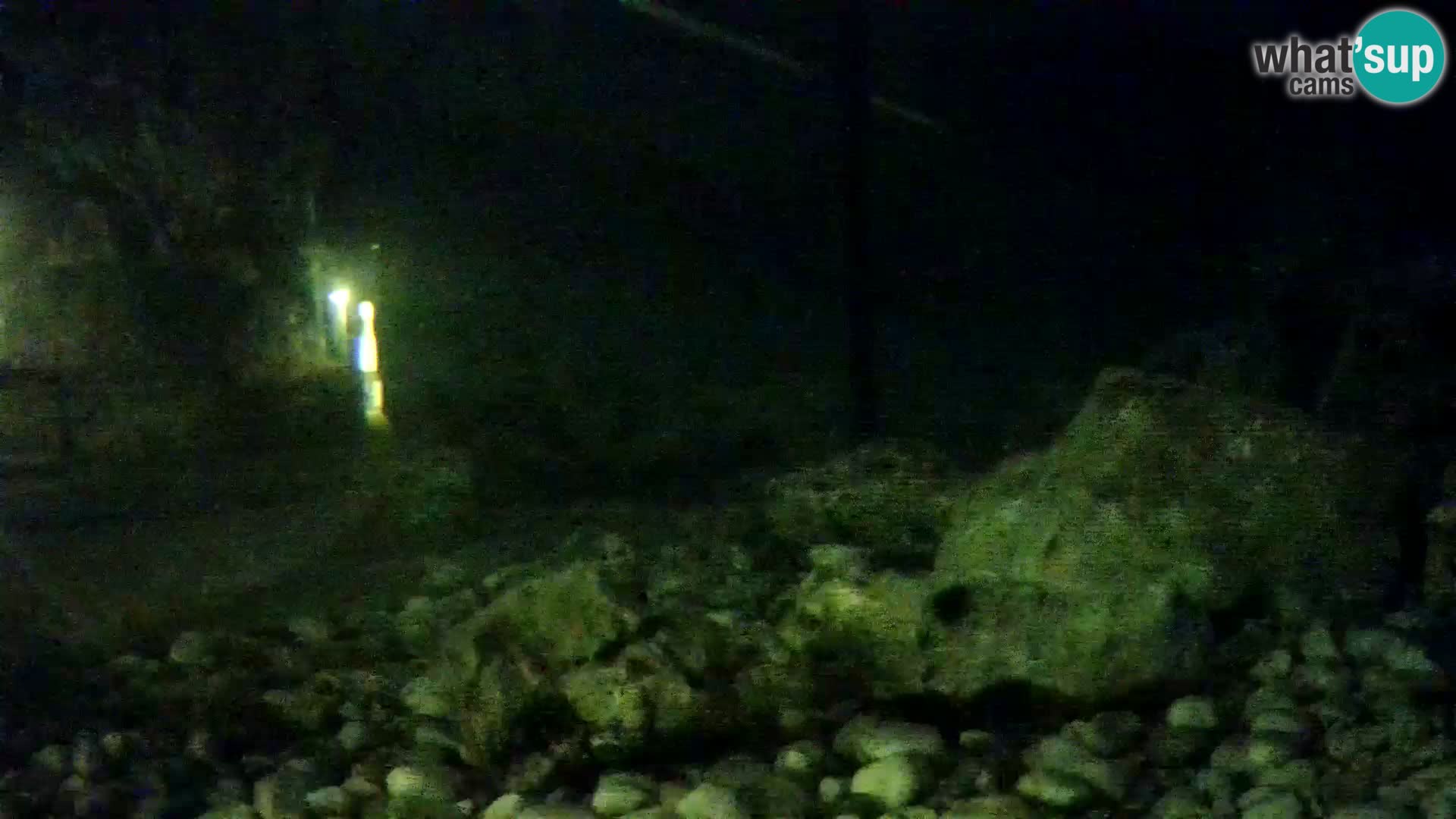 Outdoor Marine Aquarium Rogoznica webcam Croatia