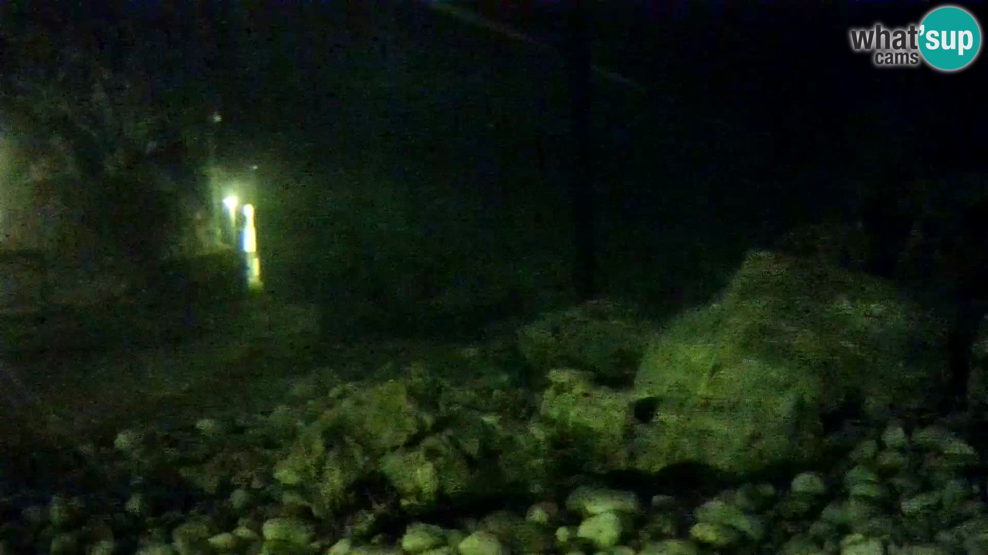 Webcam de l’aquarium marin extérieur de Rogoznica Croatie