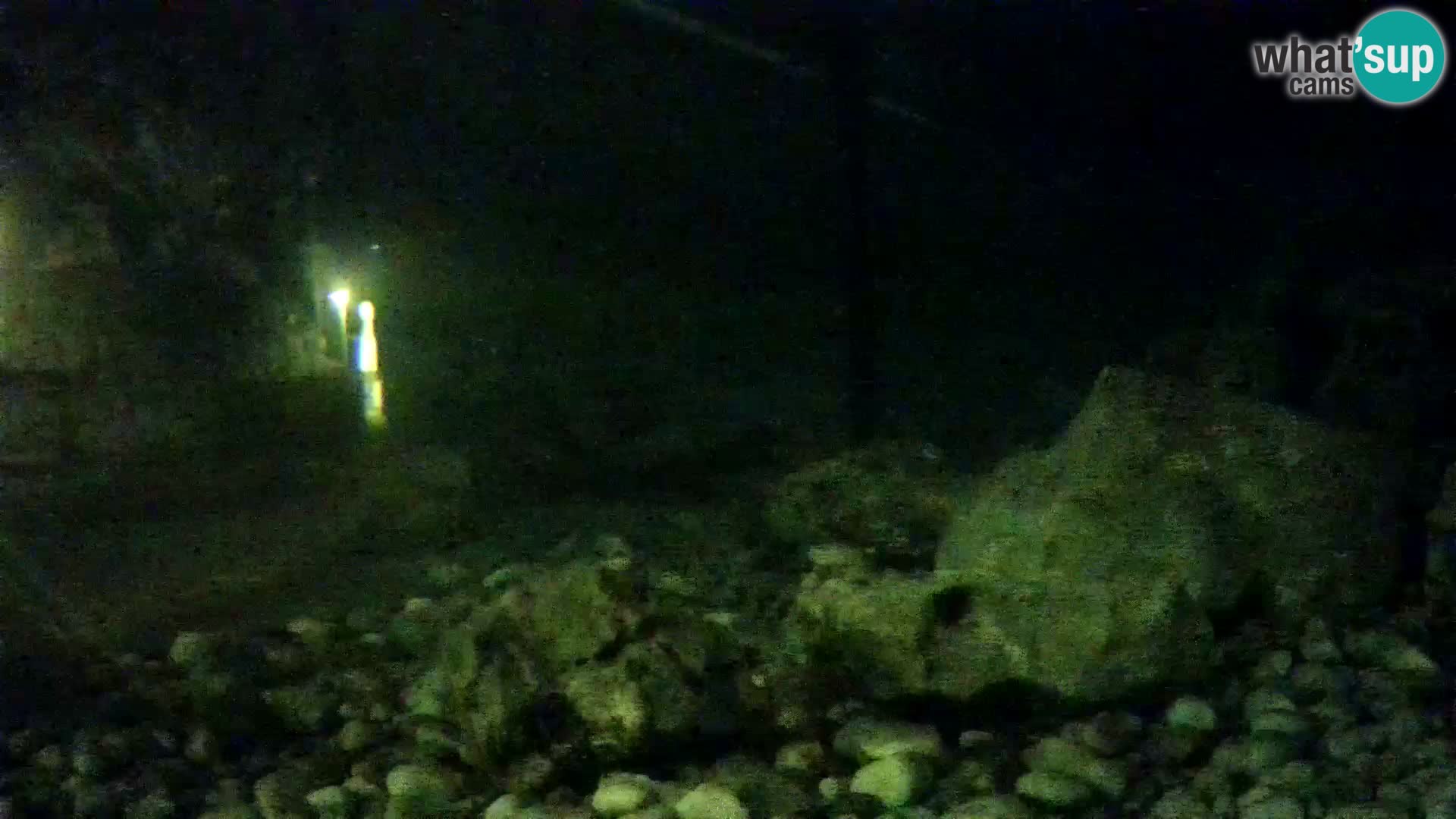 Webcam de l’aquarium marin extérieur de Rogoznica Croatie
