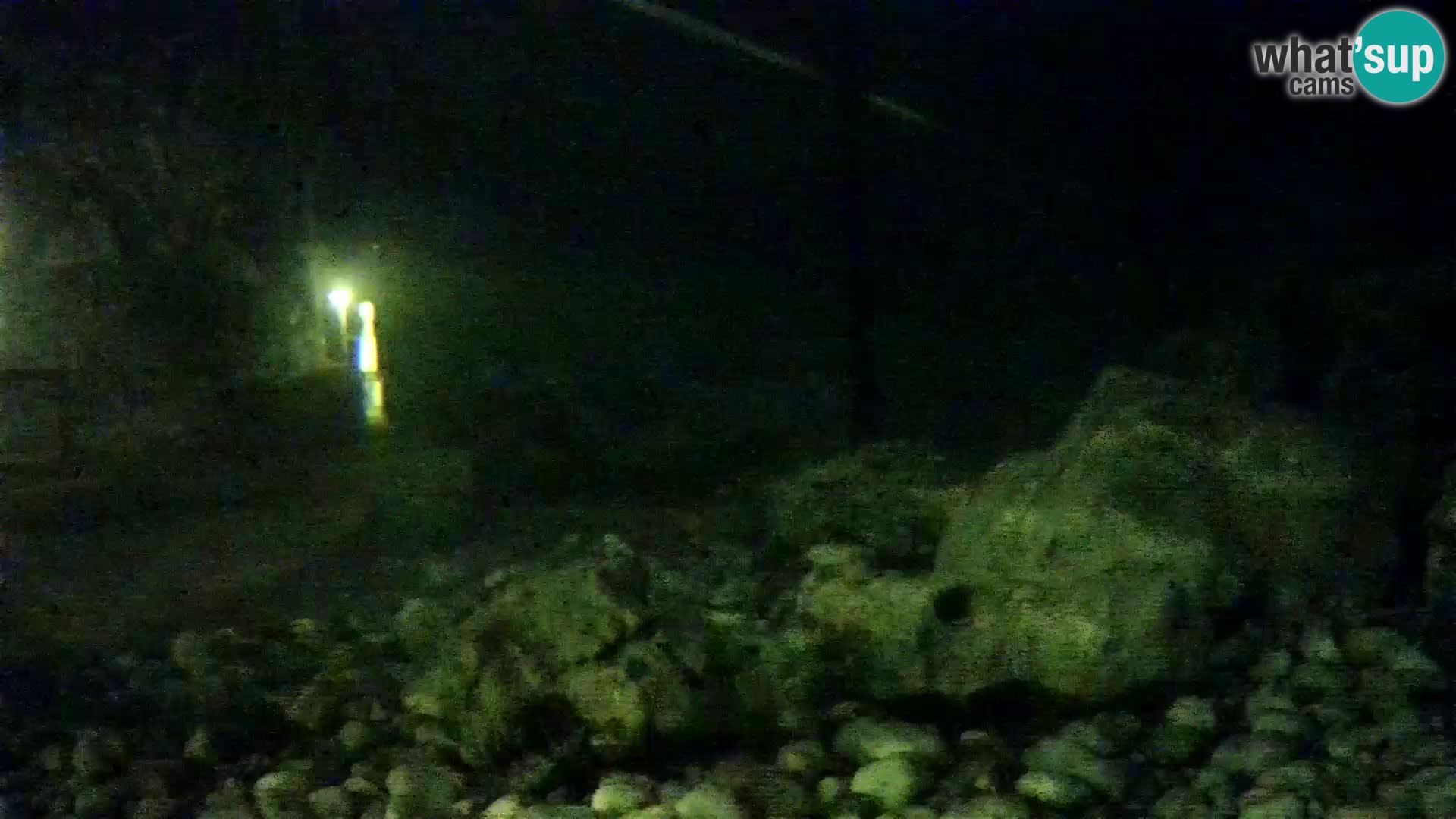 Webcam de l’aquarium marin extérieur de Rogoznica Croatie