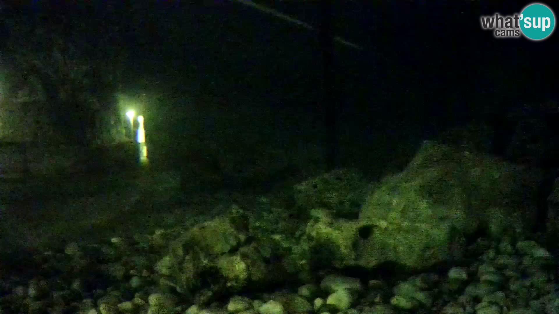 Webcam de l’aquarium marin extérieur de Rogoznica Croatie