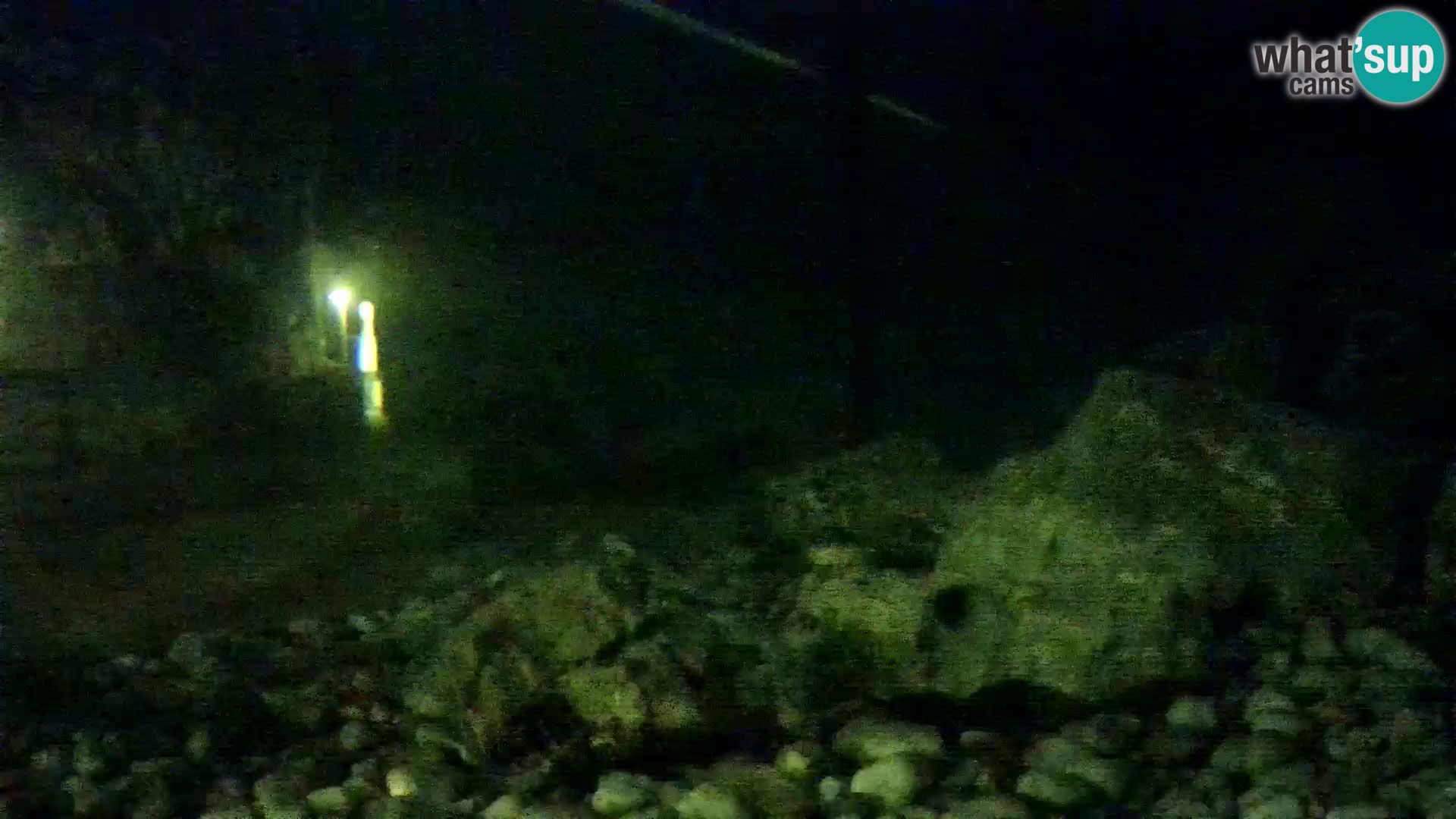 Webcam de l’aquarium marin extérieur de Rogoznica Croatie