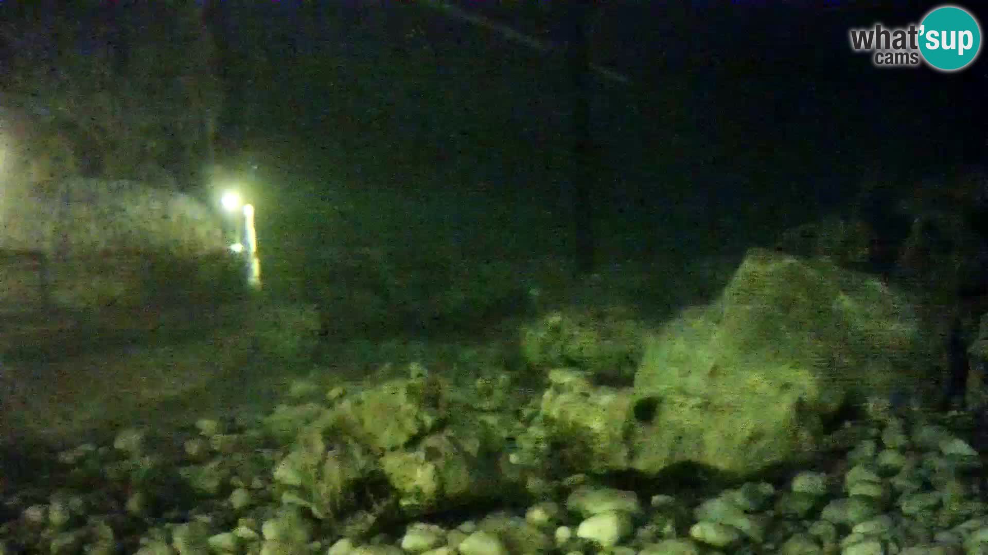 Webcam de l’aquarium marin extérieur de Rogoznica Croatie