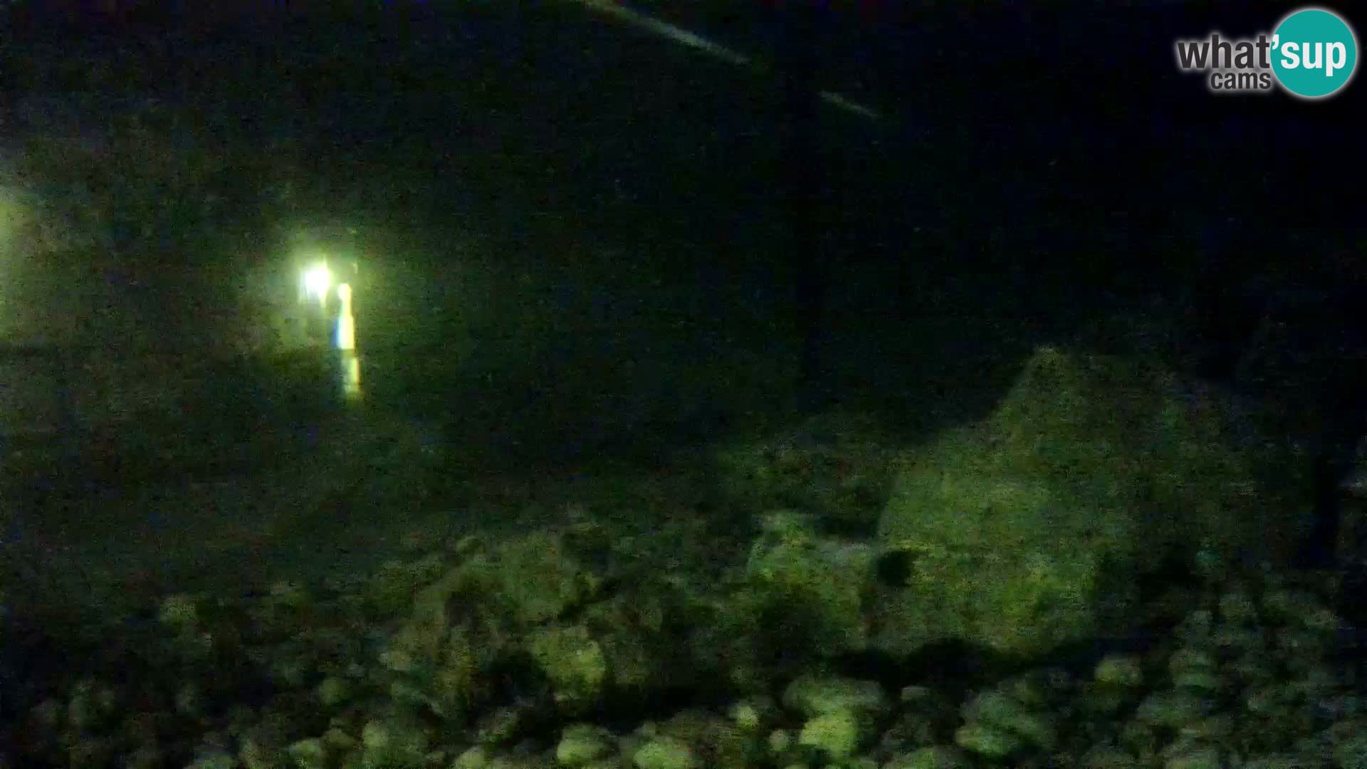 Acuario marino al aire libre Rogoznica webcam Croacia