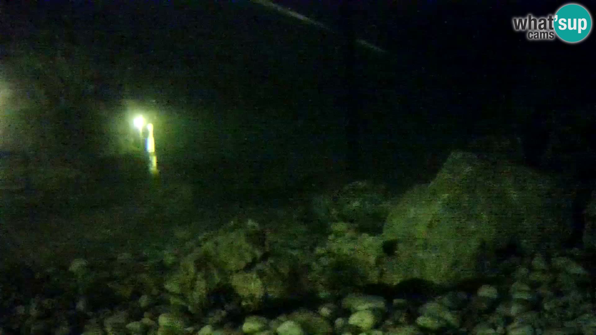 Webcam de l’aquarium marin extérieur de Rogoznica Croatie