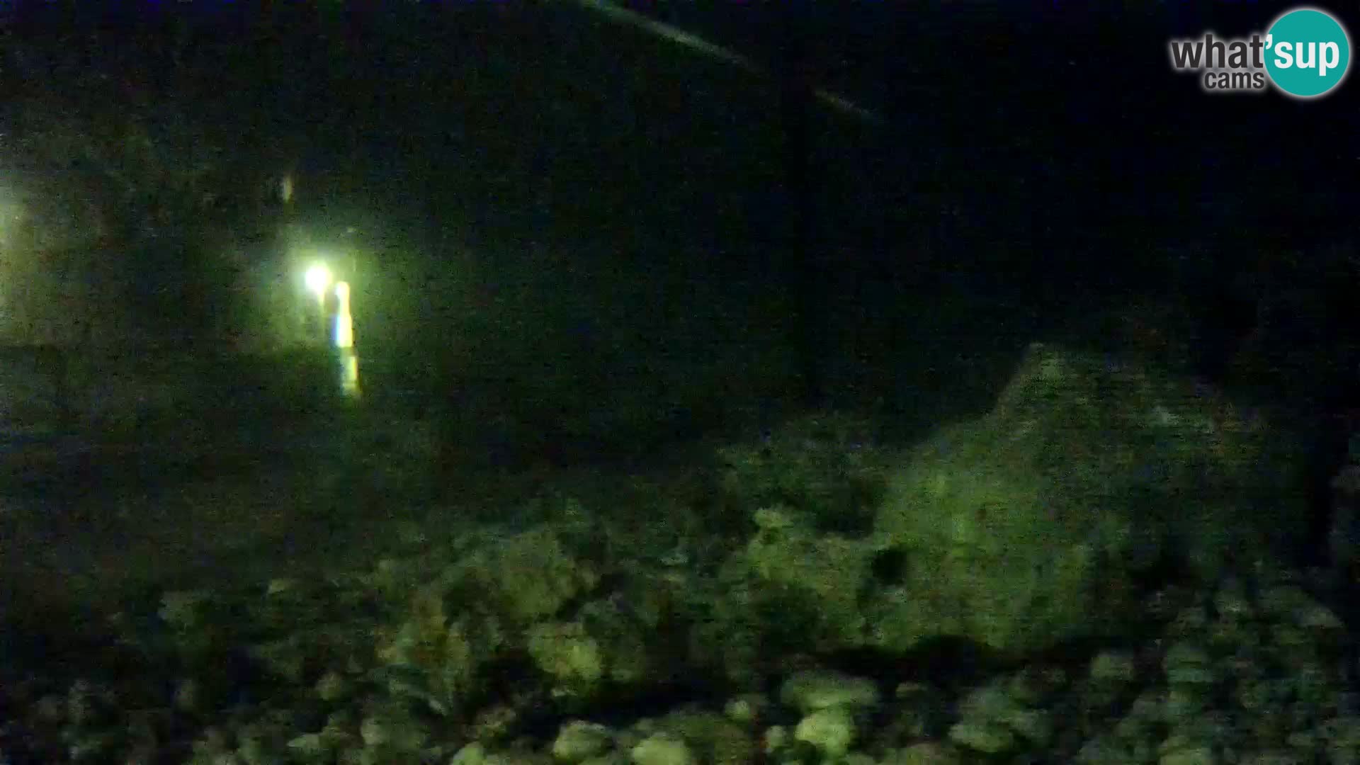 Aquario marino esterno –  Rogoznica livecam Croazia