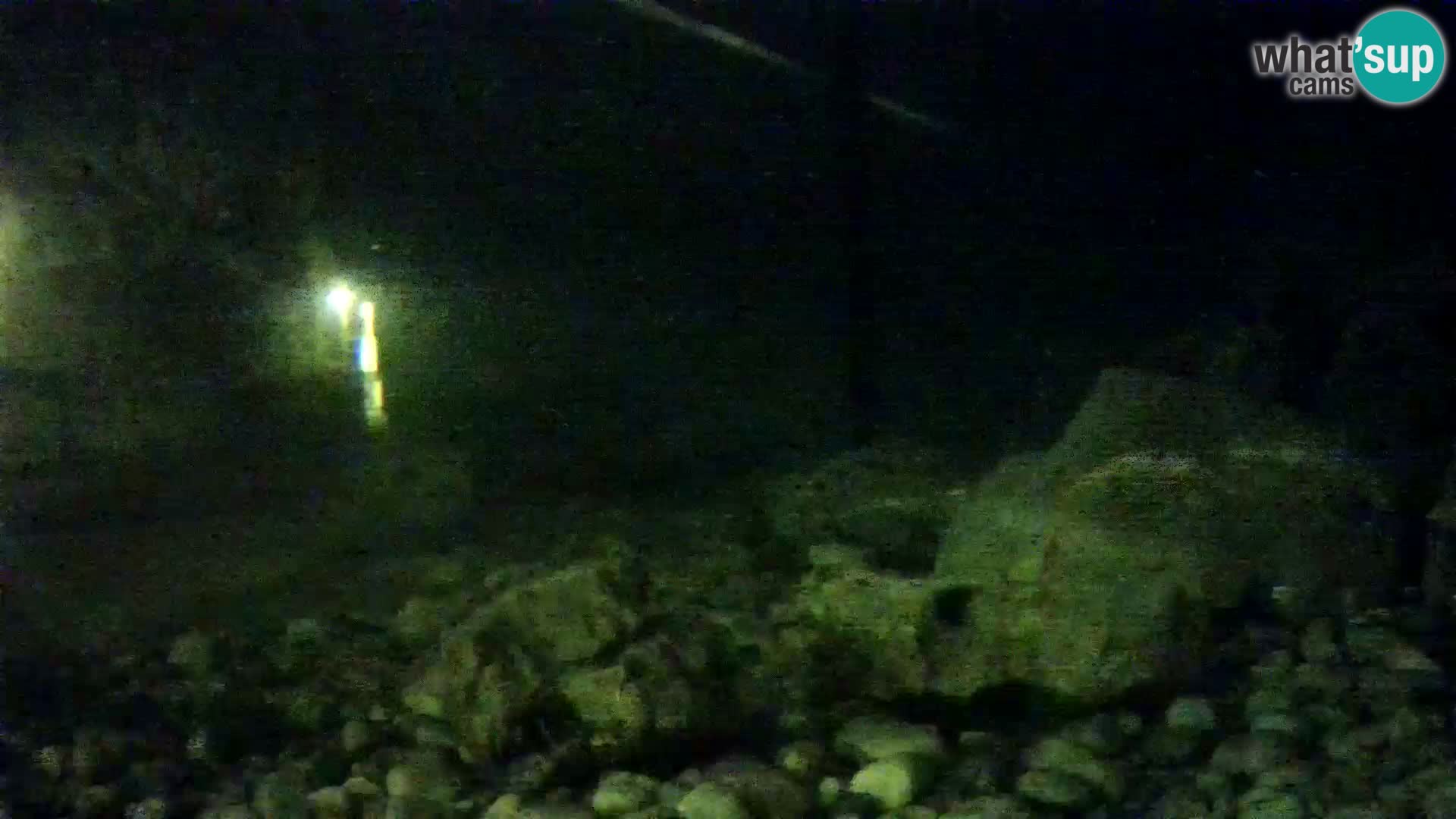Webcam de l’aquarium marin extérieur de Rogoznica Croatie