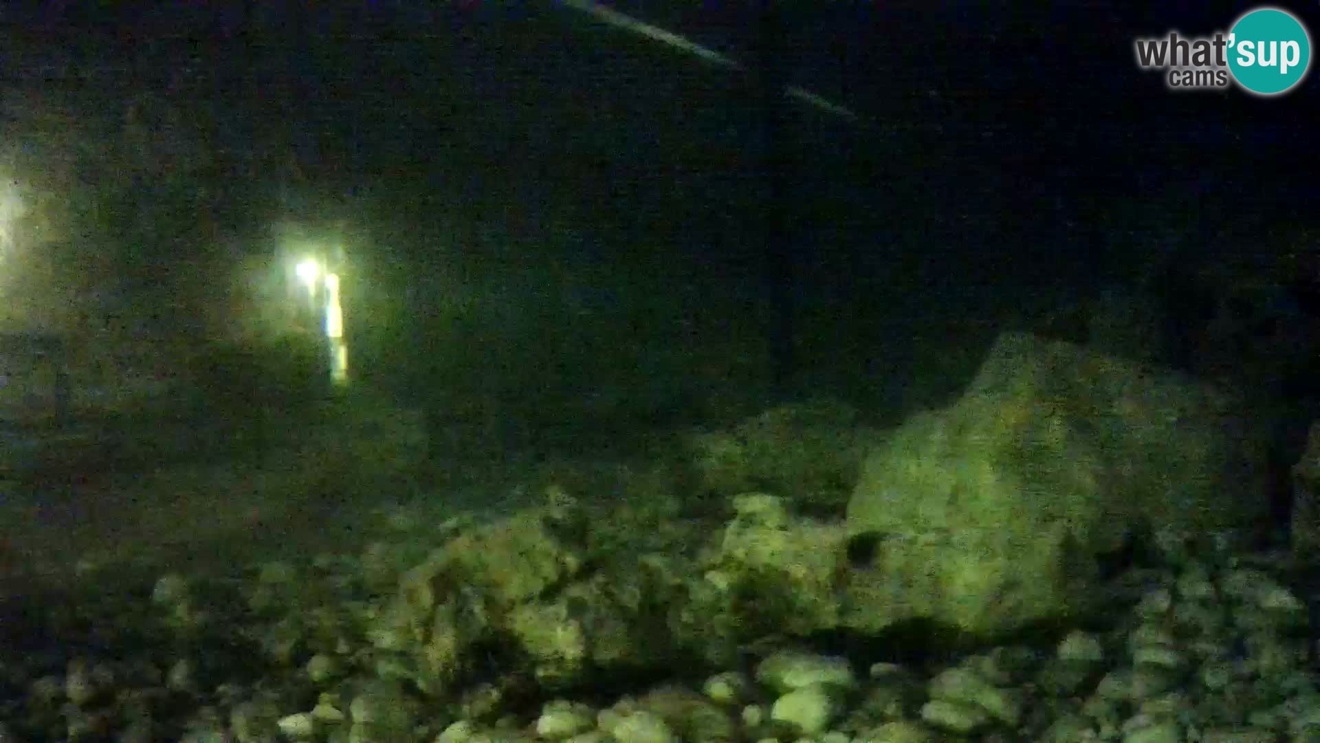 Acuario marino al aire libre Rogoznica webcam Croacia