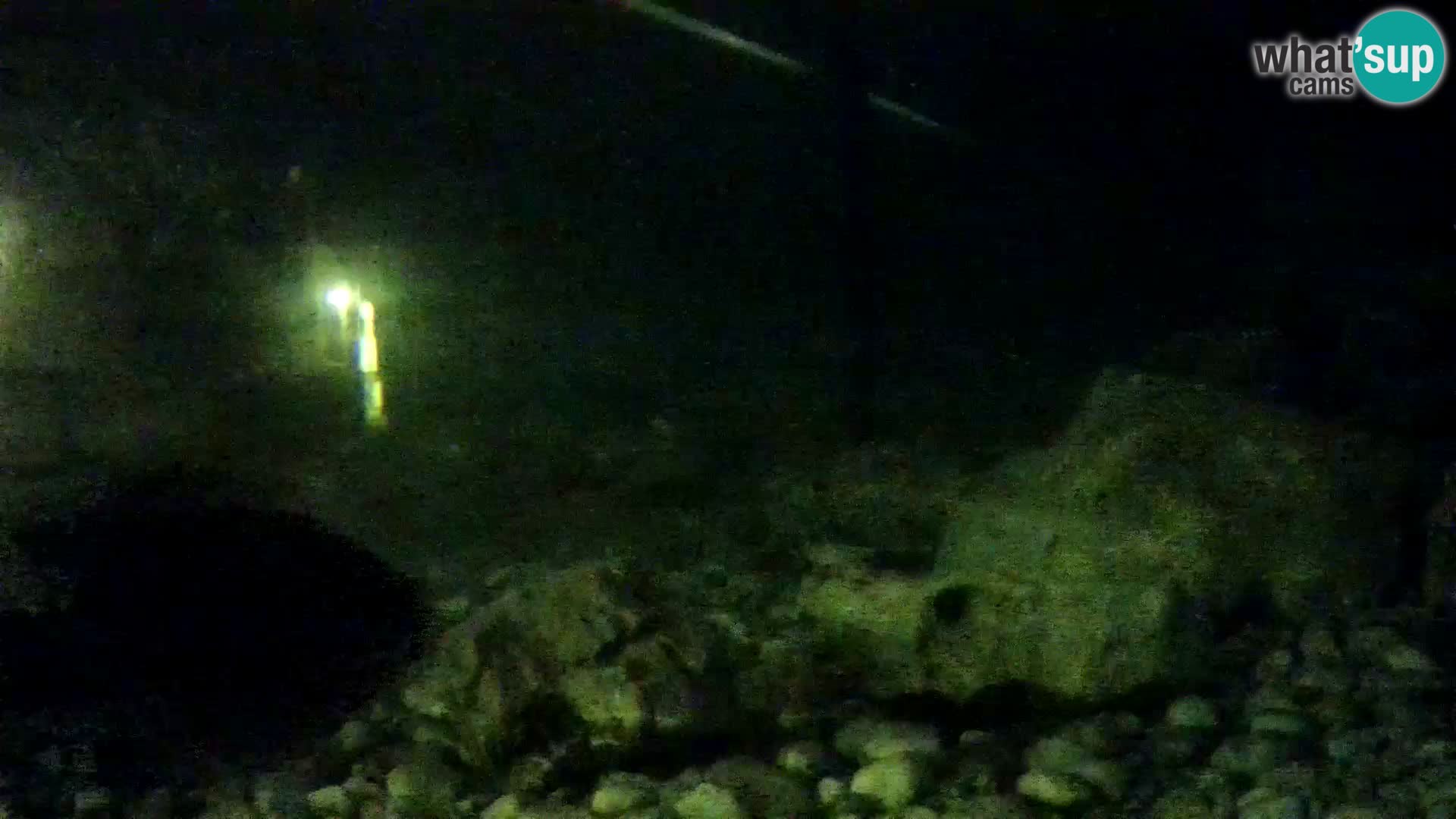 Webcam de l’aquarium marin extérieur de Rogoznica Croatie
