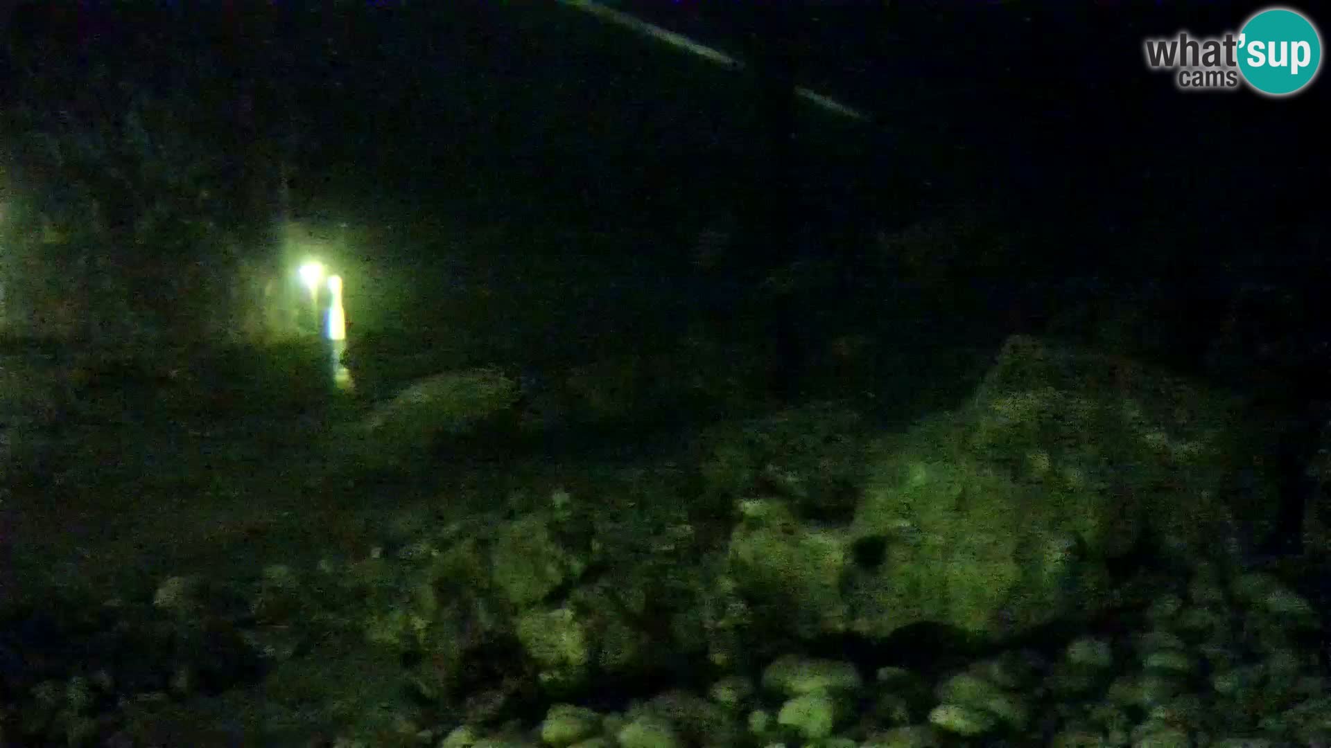 Webcam de l’aquarium marin extérieur de Rogoznica Croatie