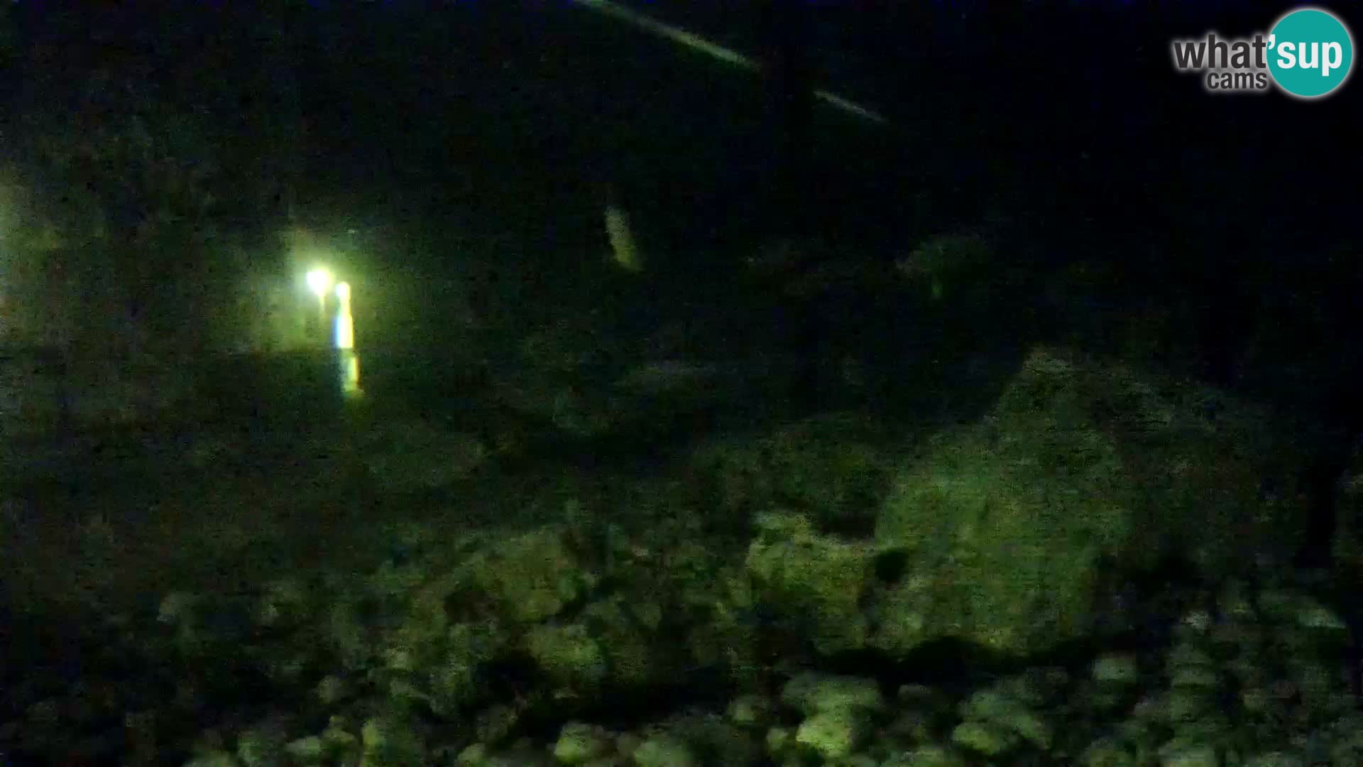 Webcam de l’aquarium marin extérieur de Rogoznica Croatie