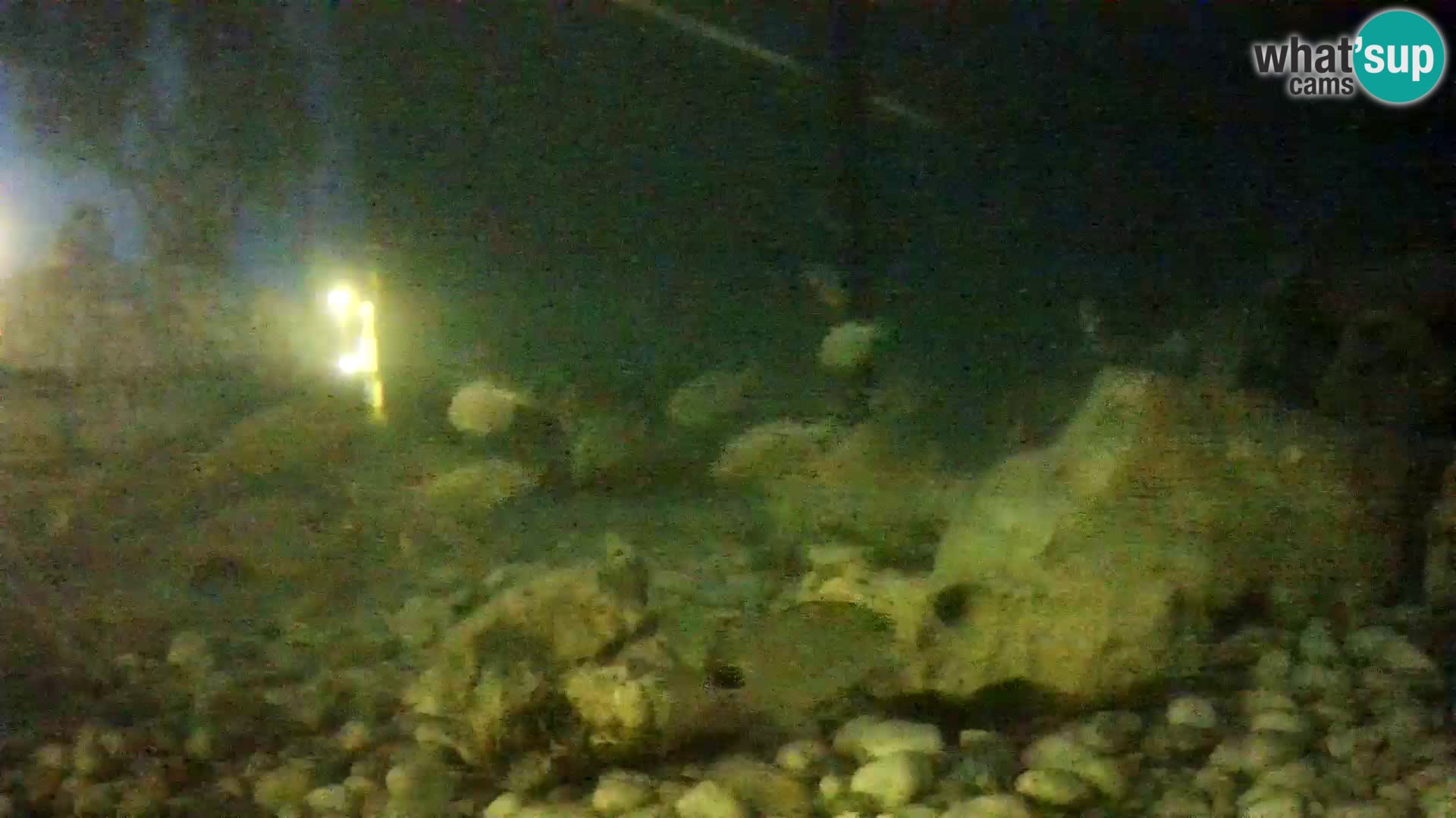Webcam de l’aquarium marin extérieur de Rogoznica Croatie
