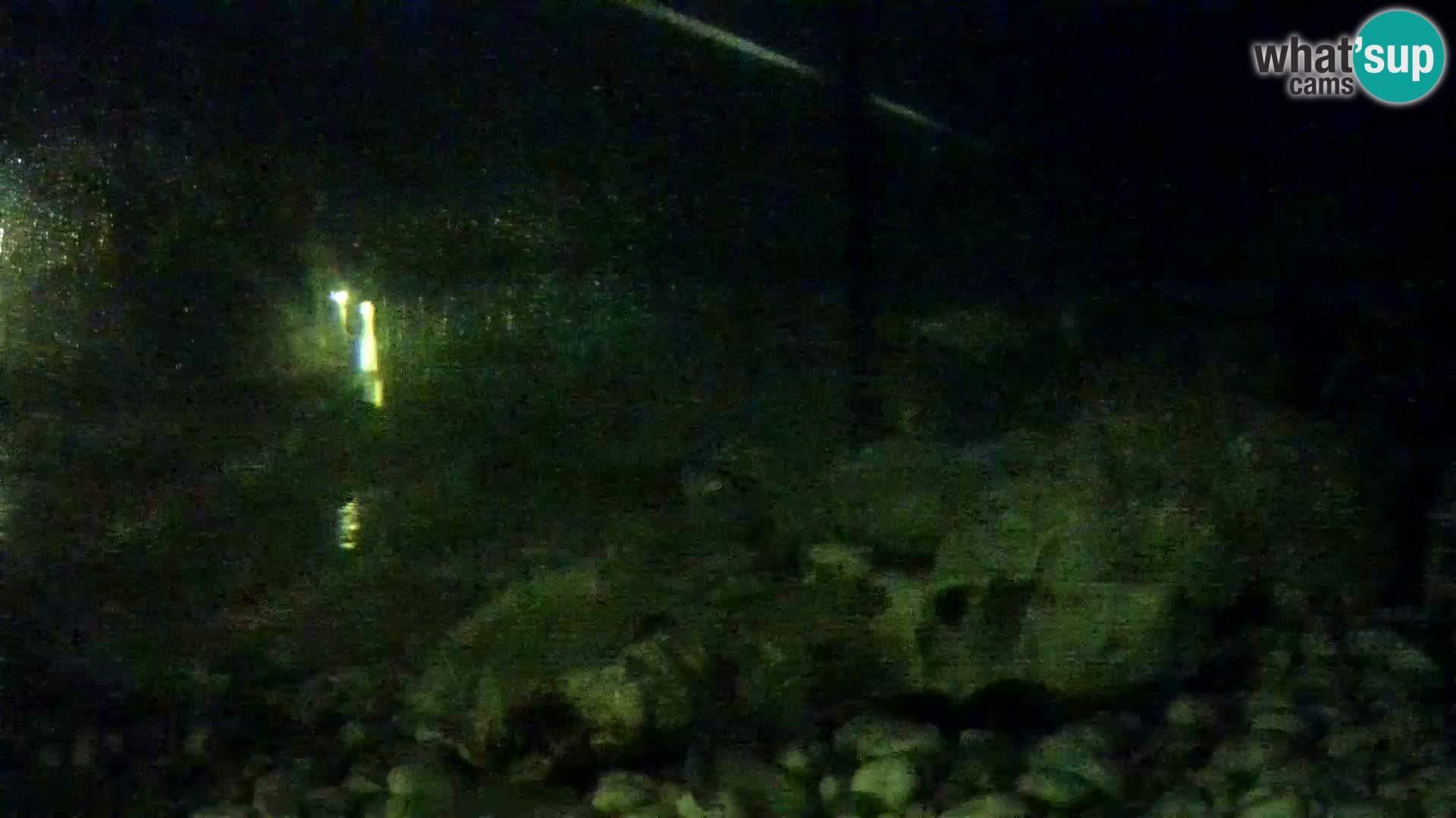 Acuario marino al aire libre Rogoznica webcam Croacia