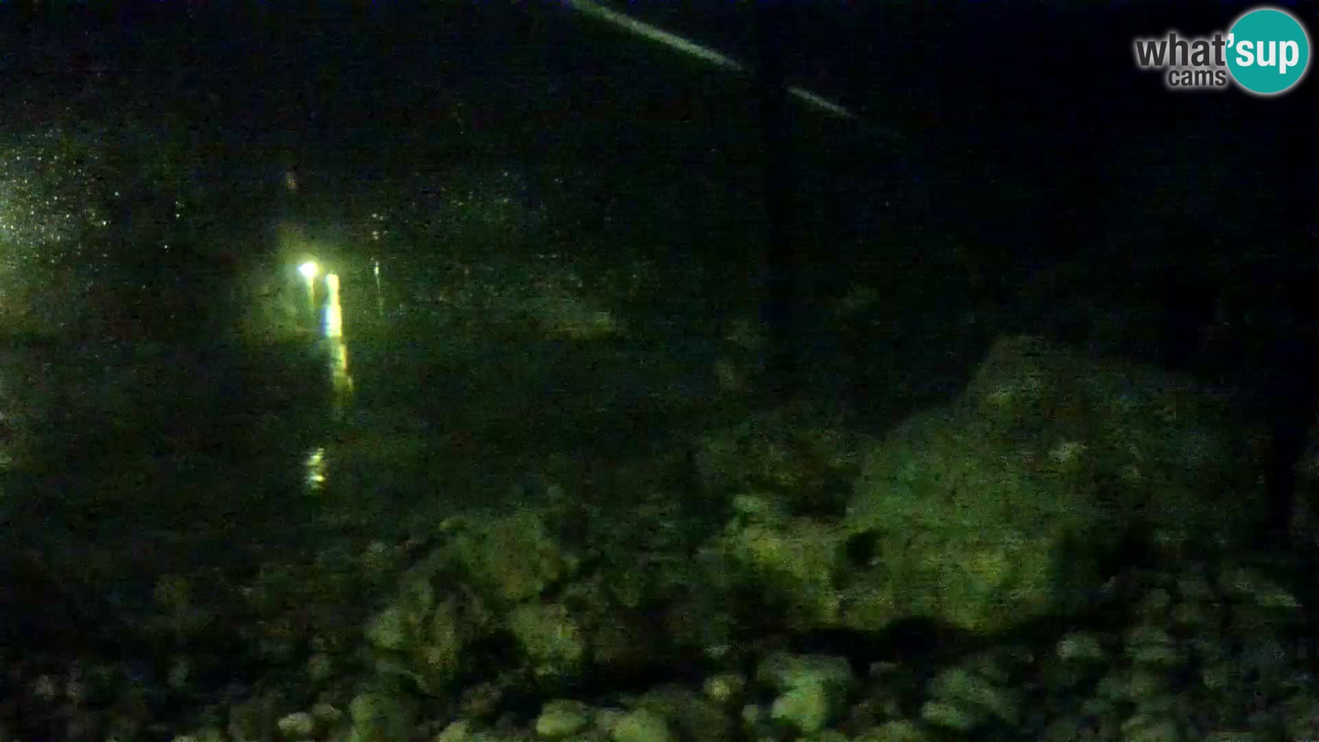 Webcam de l’aquarium marin extérieur de Rogoznica Croatie