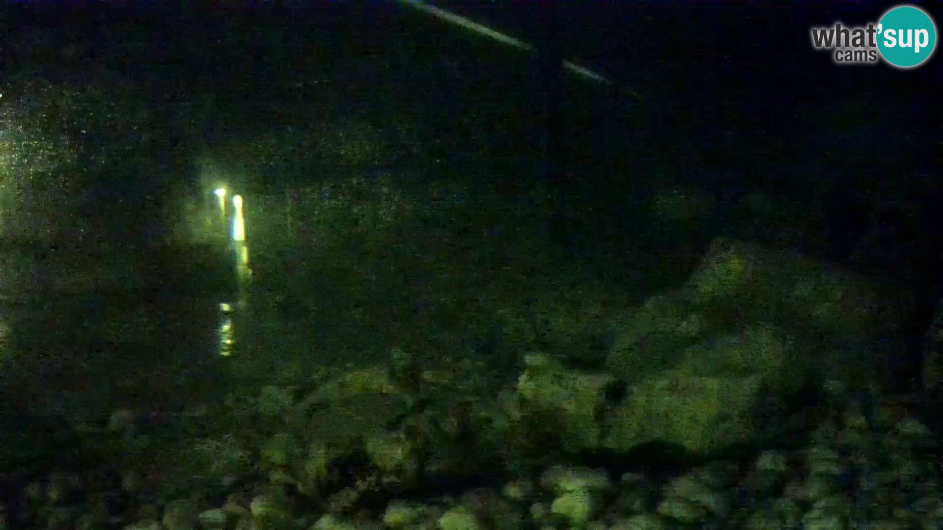 Acuario marino al aire libre Rogoznica webcam Croacia
