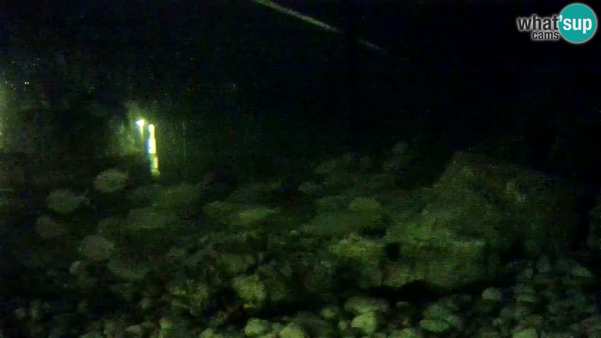 Webcam de l’aquarium marin extérieur de Rogoznica Croatie