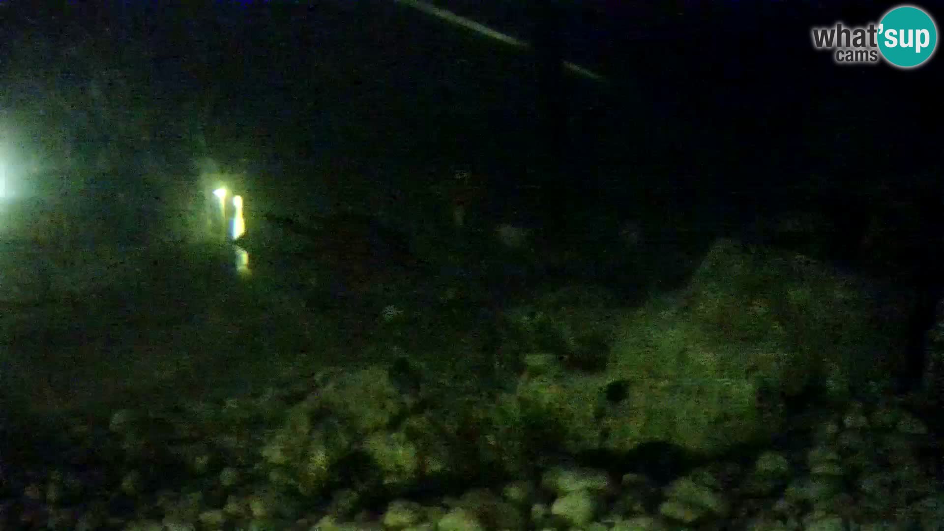 Aquario marino esterno –  Rogoznica livecam Croazia