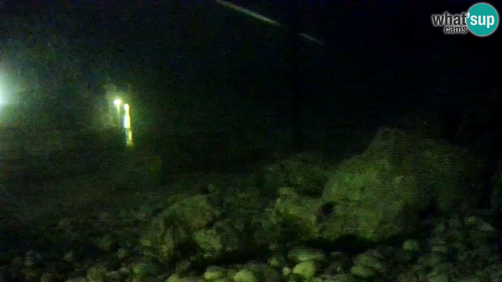 Aquario marino esterno –  Rogoznica livecam Croazia