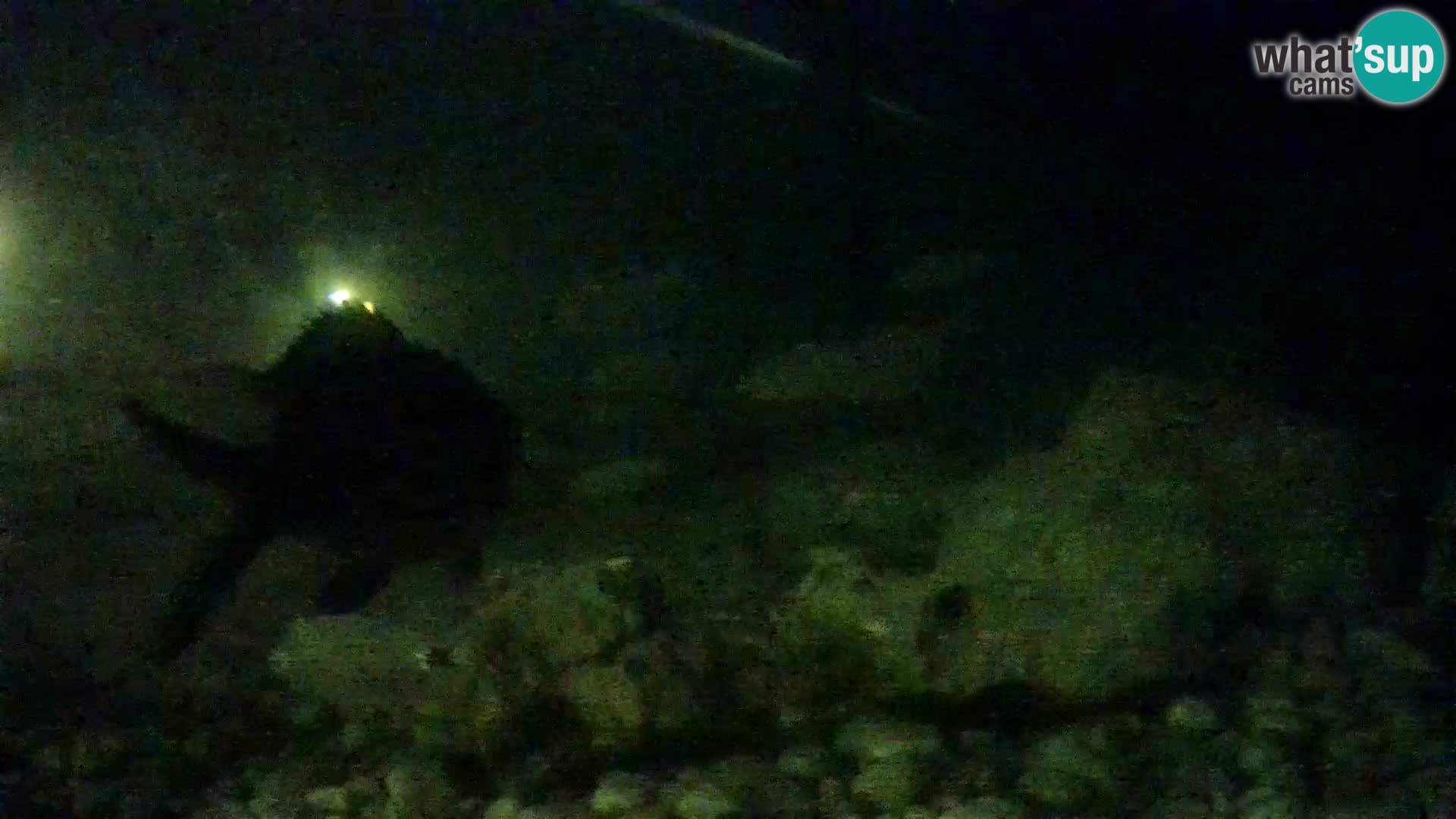 Acuario marino al aire libre Rogoznica webcam Croacia