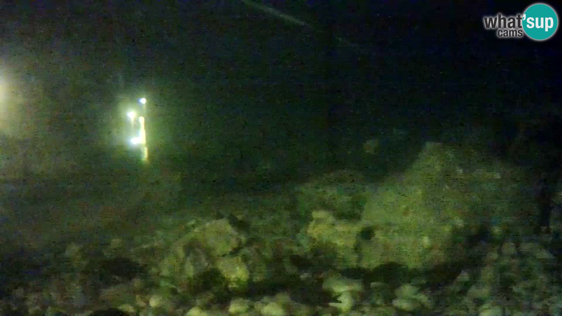 Webcam de l’aquarium marin extérieur de Rogoznica Croatie