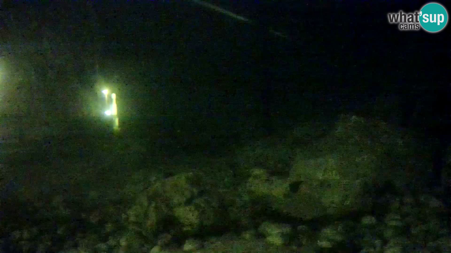Webcam de l’aquarium marin extérieur de Rogoznica Croatie
