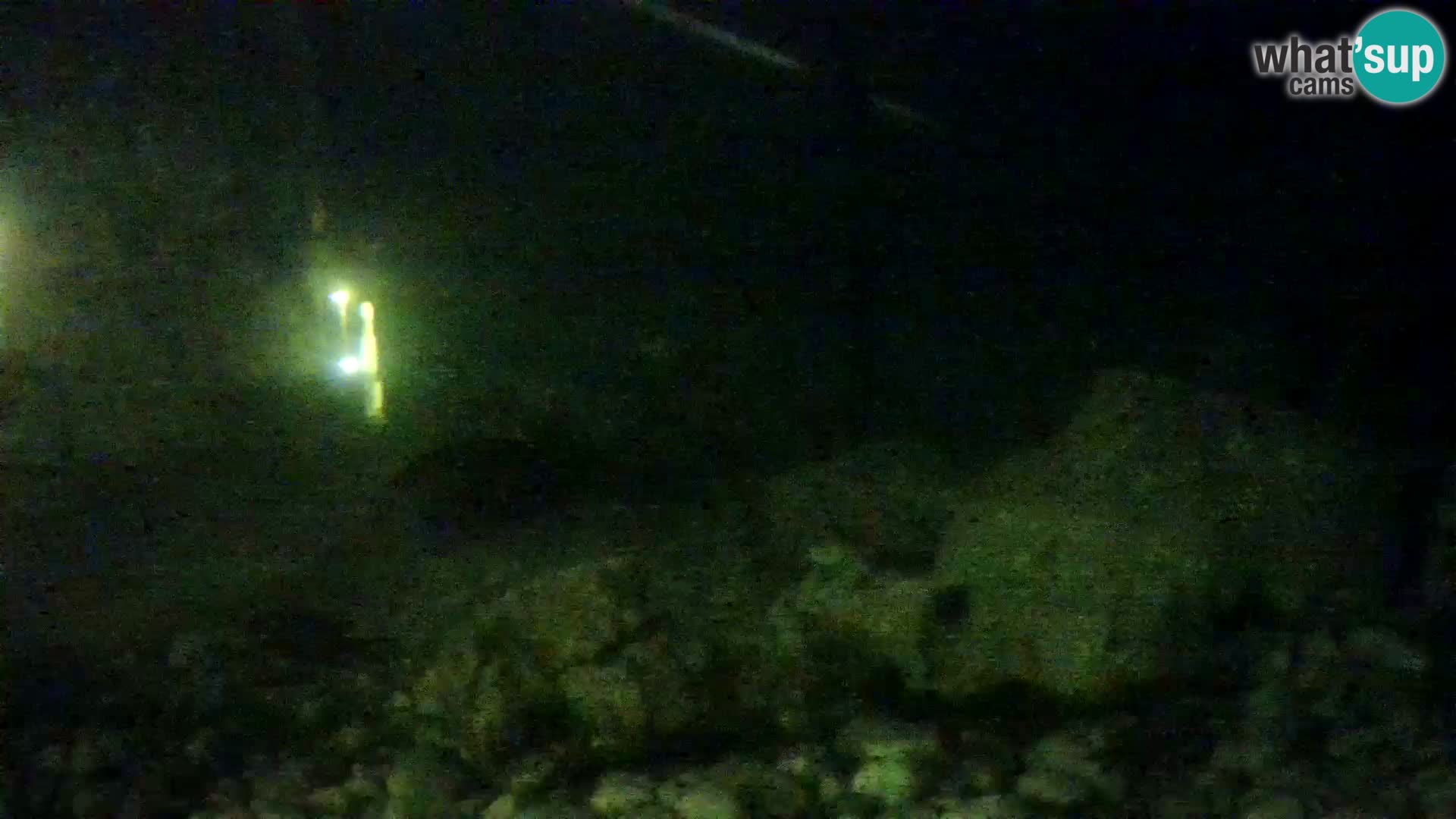Acuario marino al aire libre Rogoznica webcam Croacia