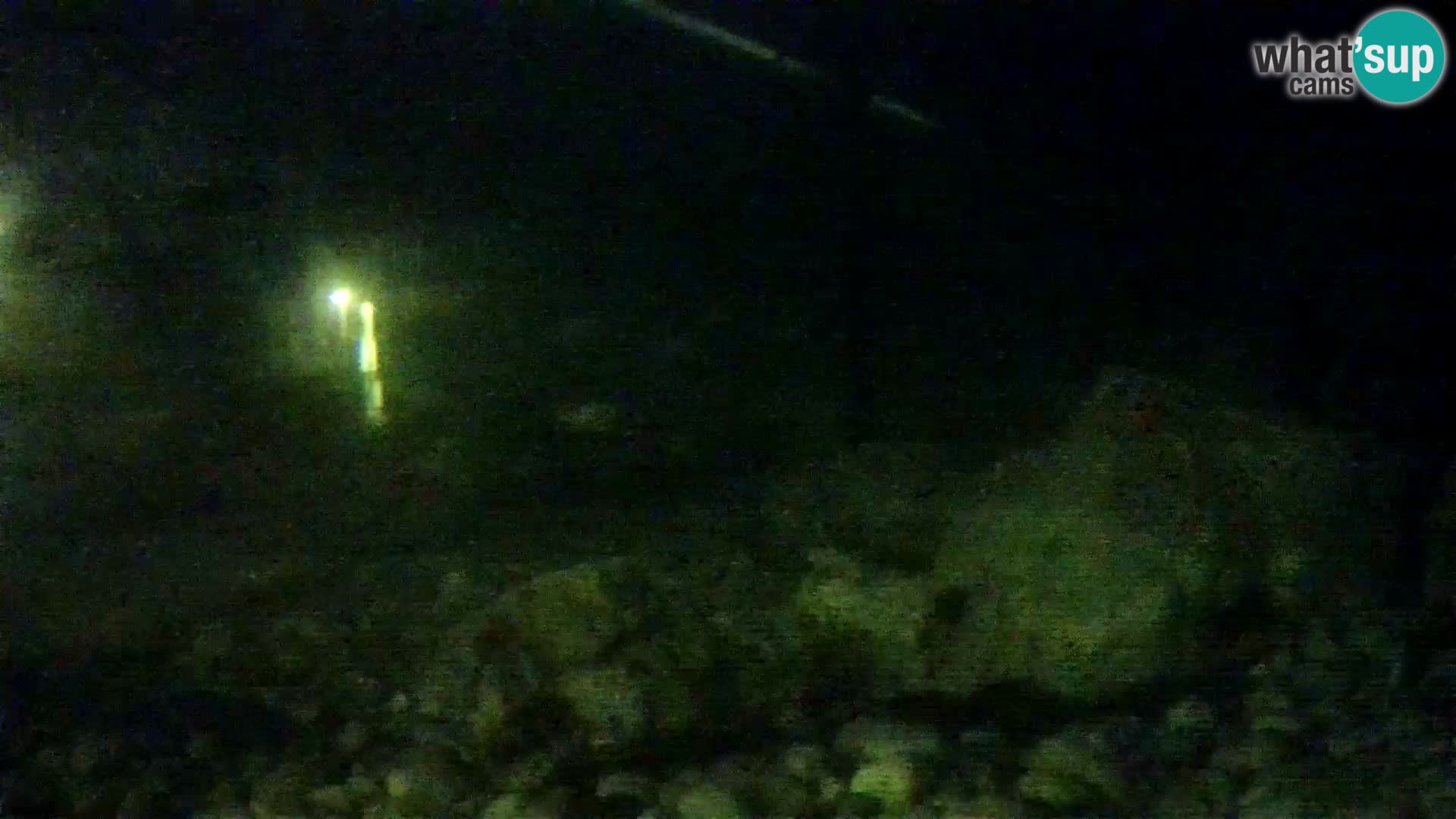 Acuario marino al aire libre Rogoznica webcam Croacia