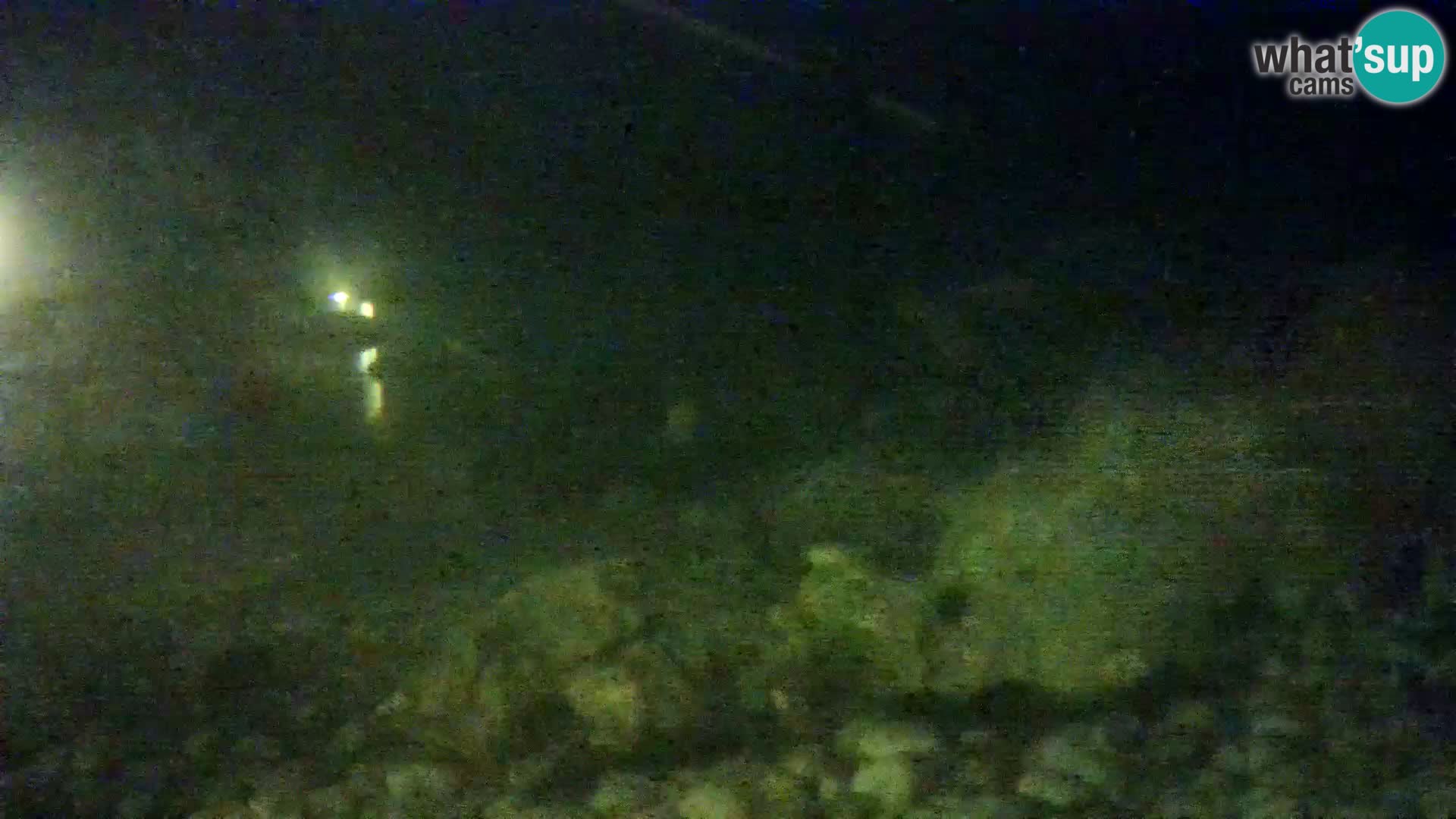 Acuario marino al aire libre Rogoznica webcam Croacia