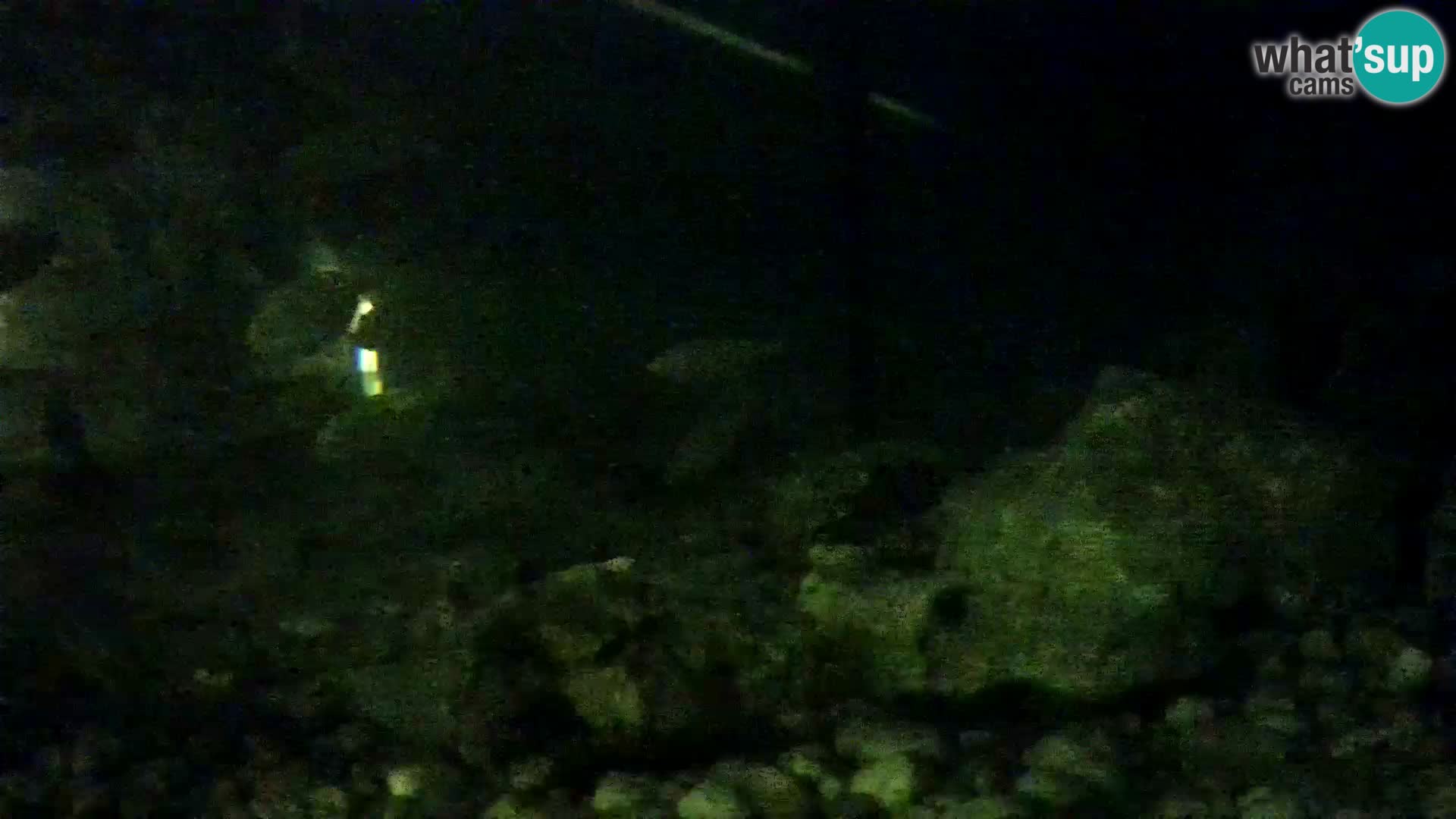 Acuario marino al aire libre Rogoznica webcam Croacia