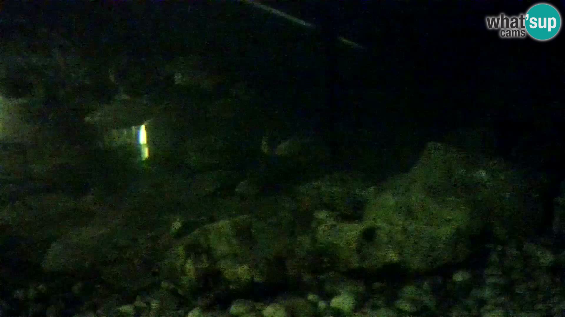 Acuario marino al aire libre Rogoznica webcam Croacia