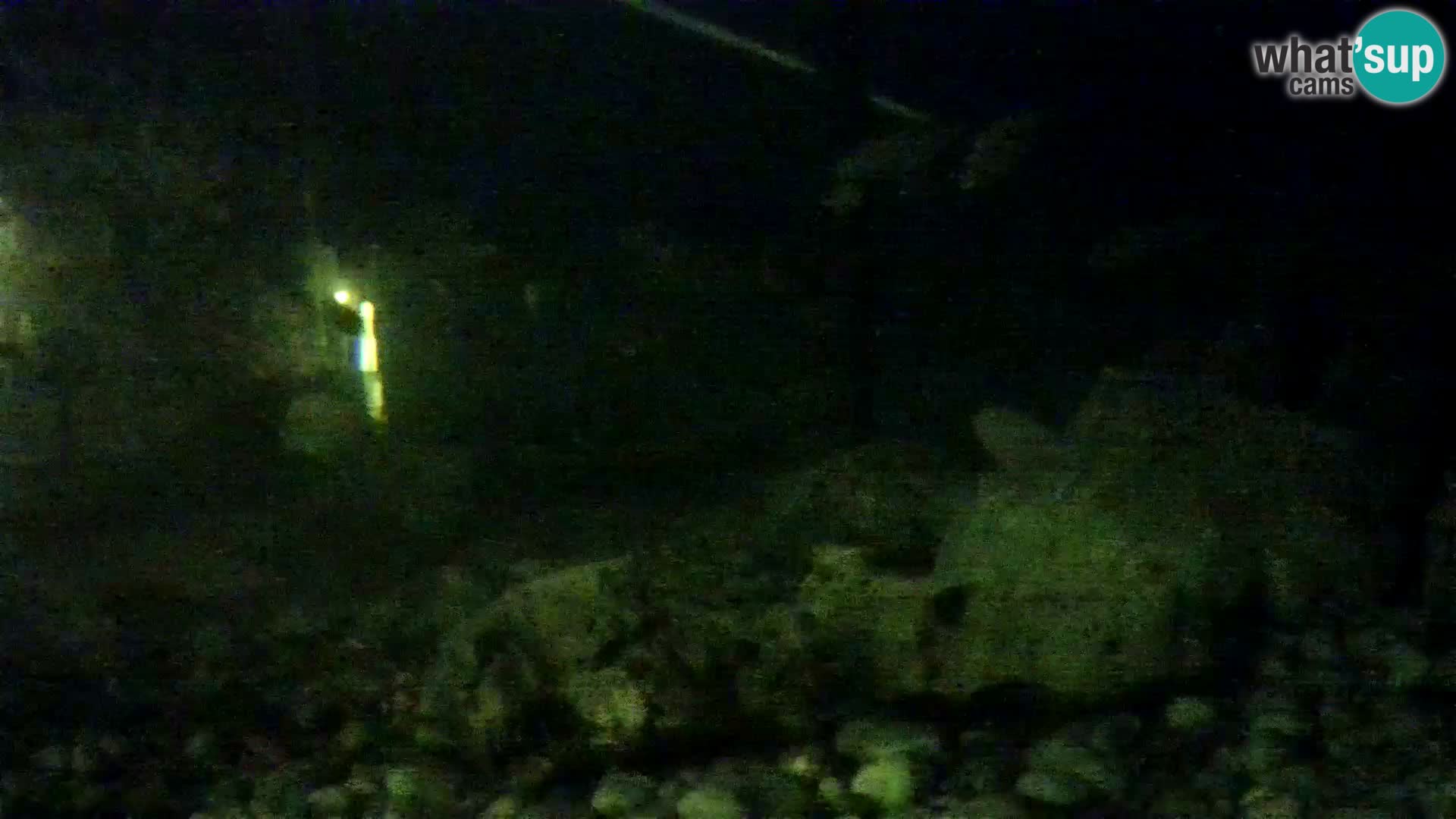 Acuario marino al aire libre Rogoznica webcam Croacia