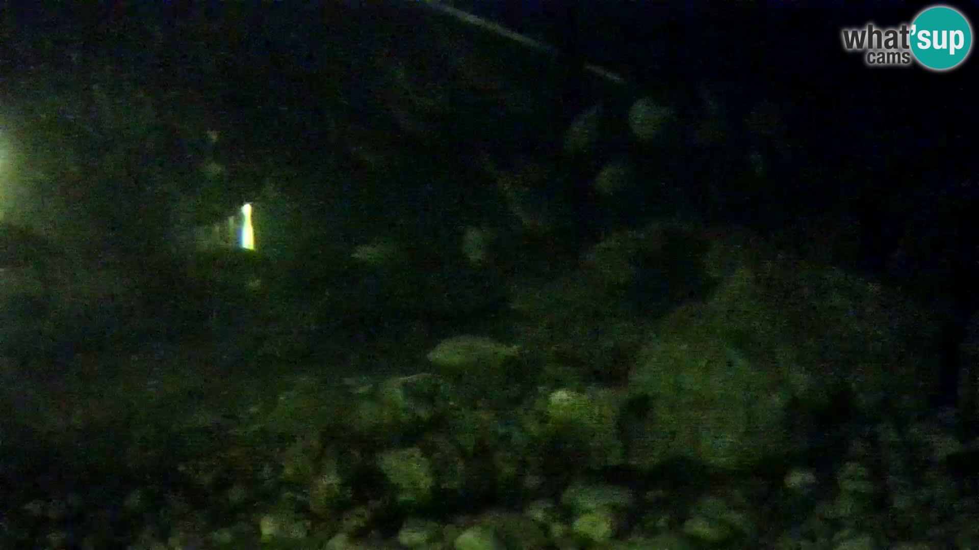 Webcam de l’aquarium marin extérieur de Rogoznica Croatie