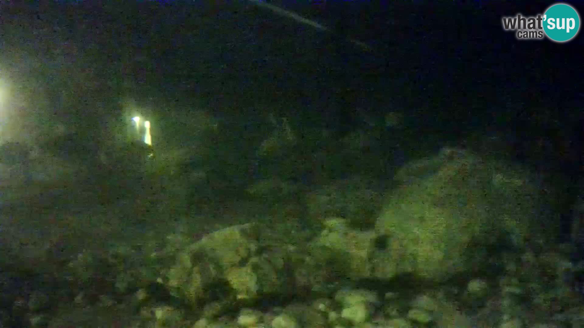 Webcam de l’aquarium marin extérieur de Rogoznica Croatie