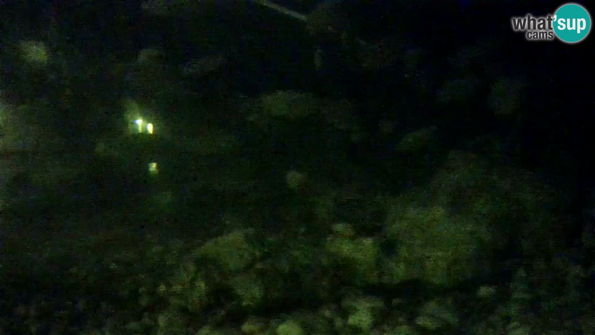 Webcam de l’aquarium marin extérieur de Rogoznica Croatie