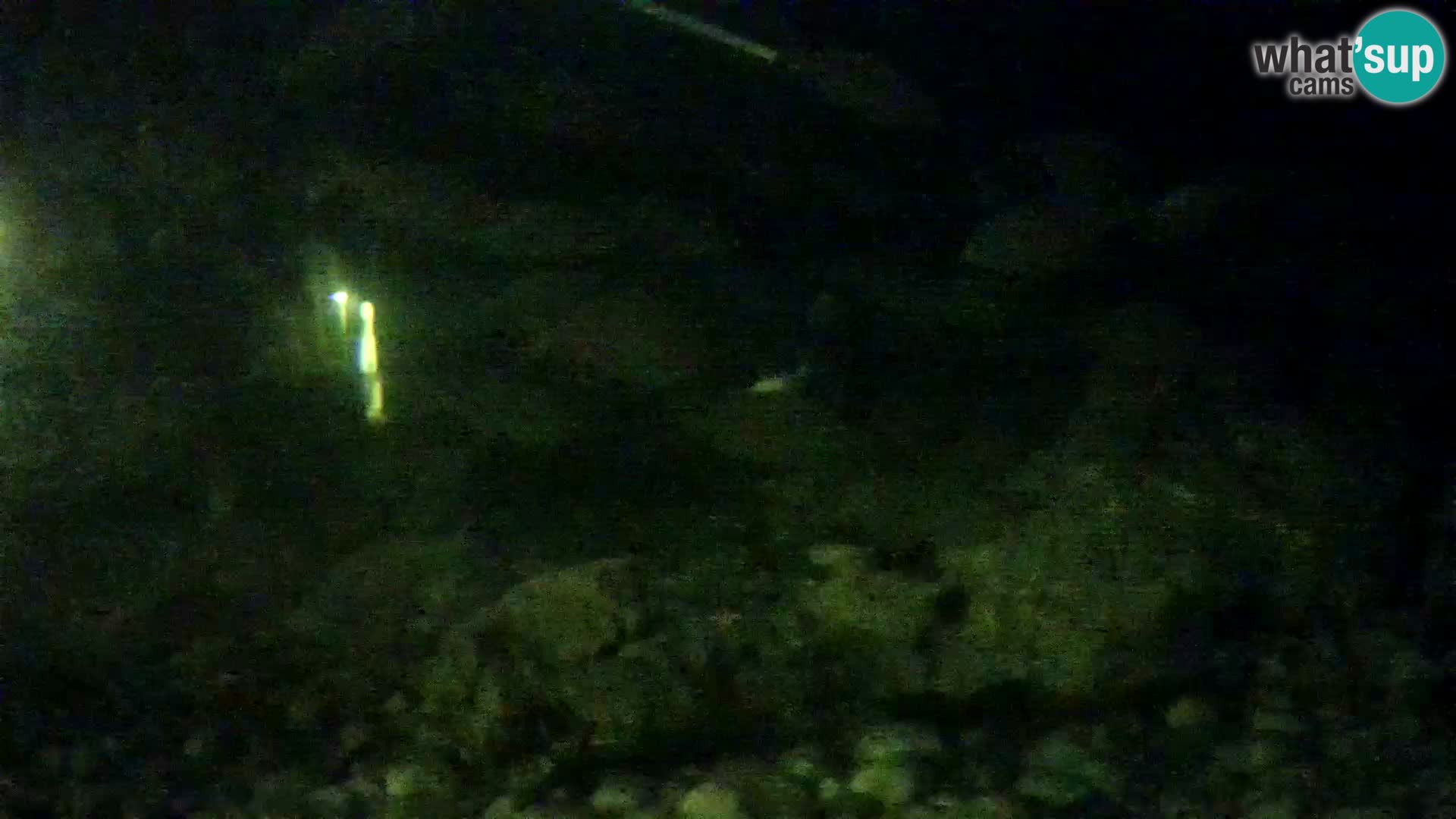 Acuario marino al aire libre Rogoznica webcam Croacia