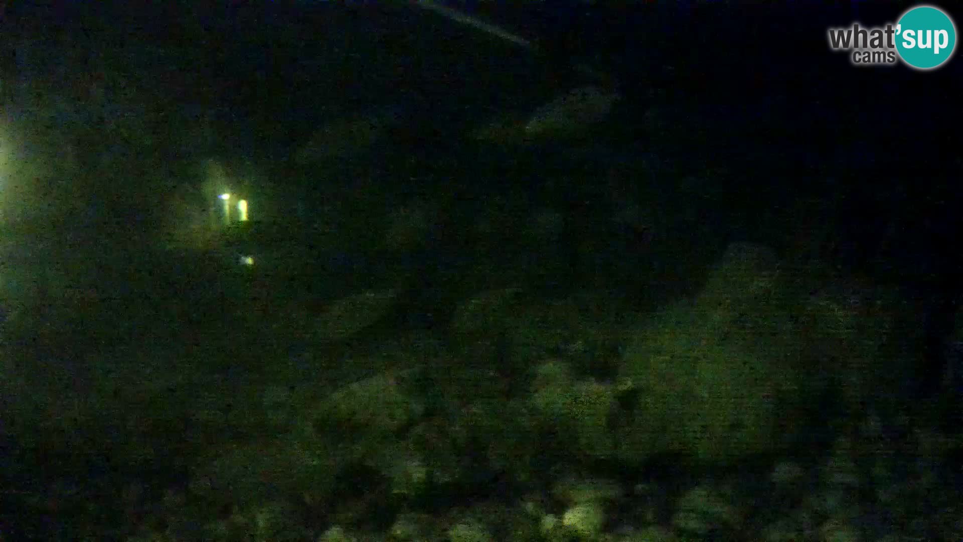 Acuario marino al aire libre Rogoznica webcam Croacia