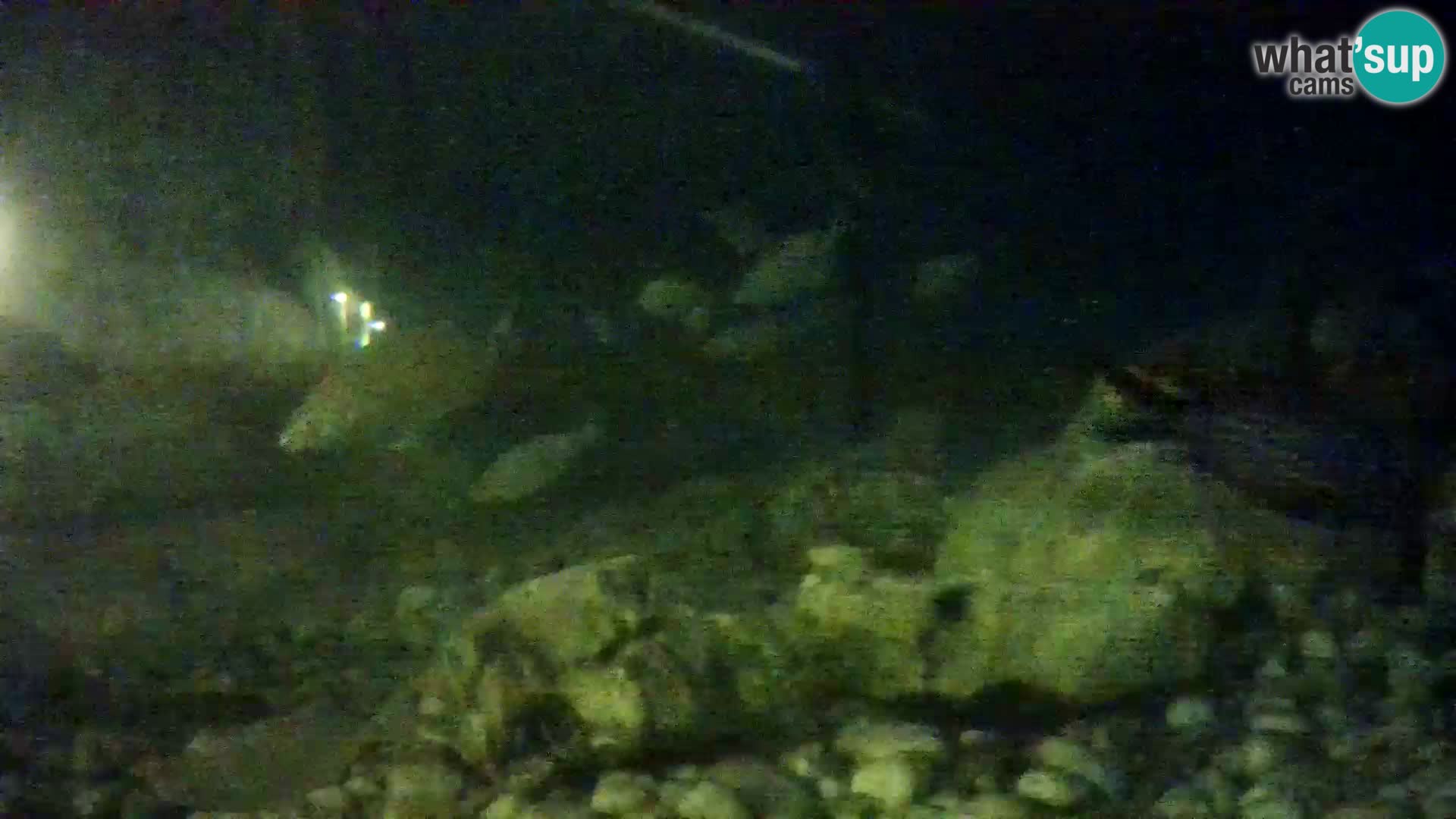 Webcam de l’aquarium marin extérieur de Rogoznica Croatie