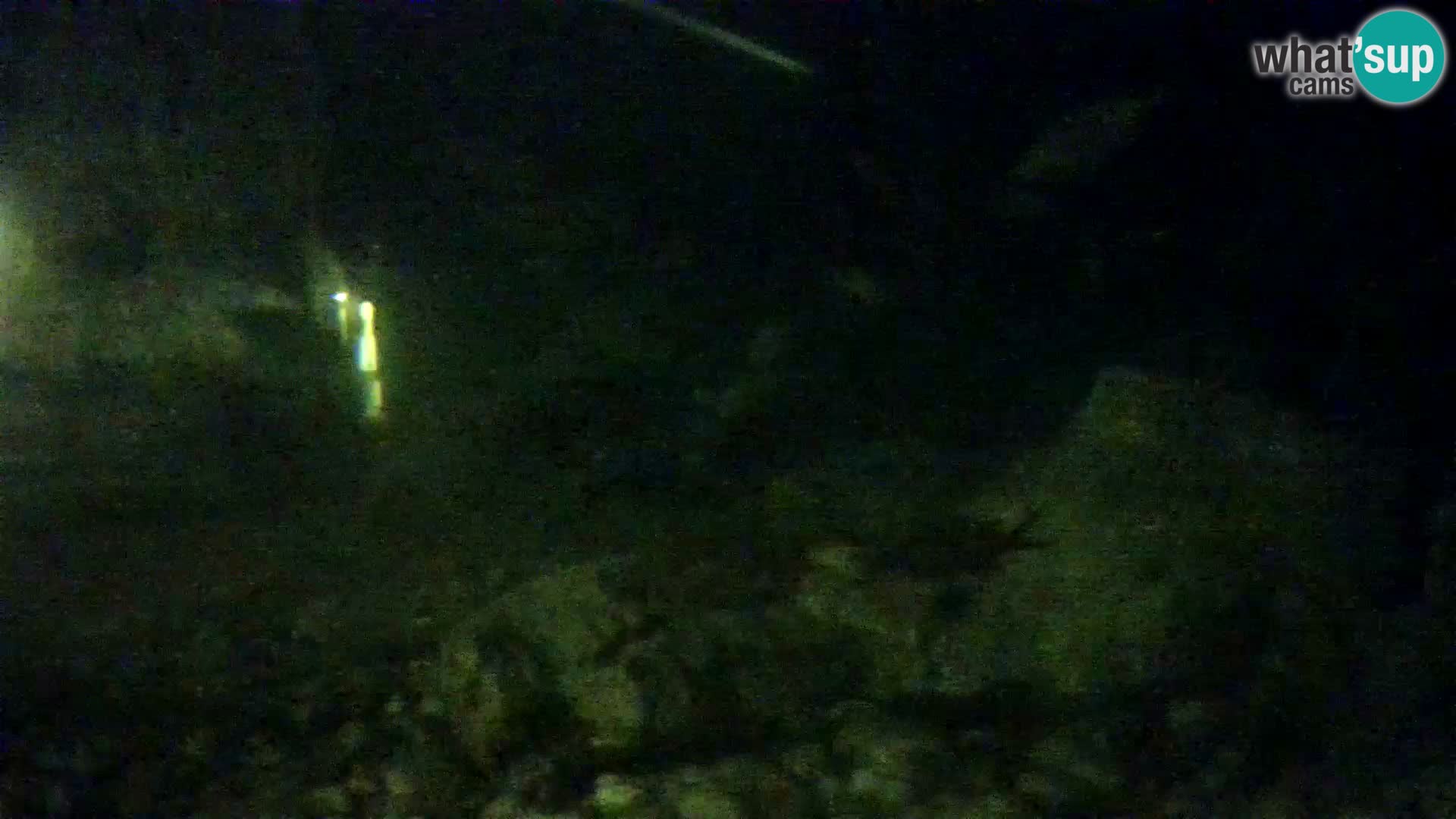 Webcam de l’aquarium marin extérieur de Rogoznica Croatie
