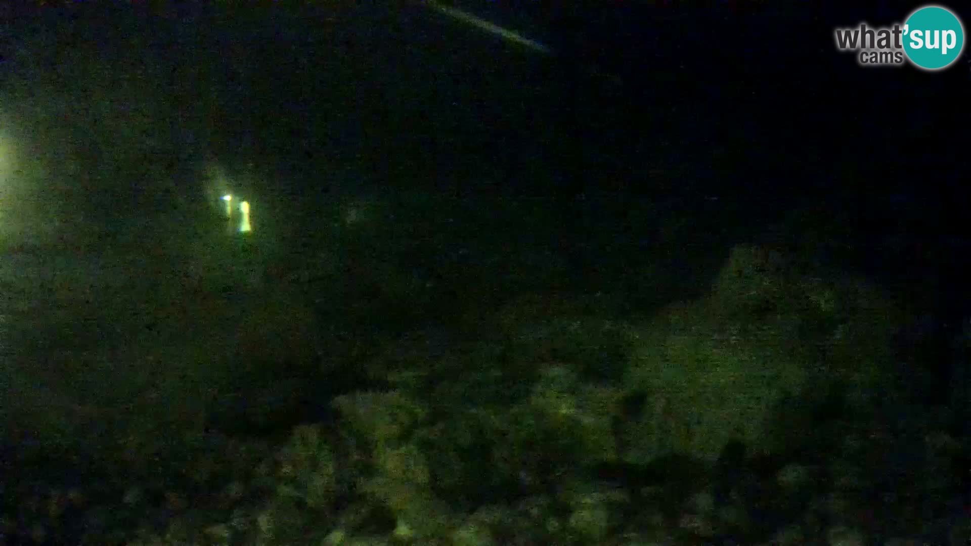 Webcam de l’aquarium marin extérieur de Rogoznica Croatie